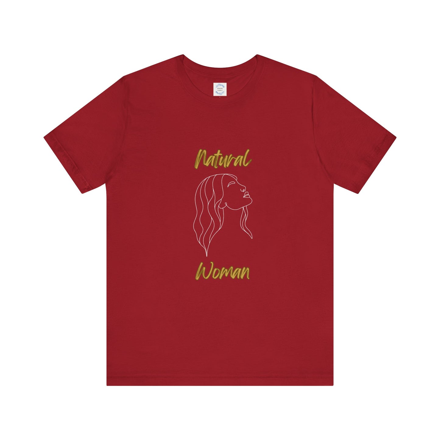 Natural Woman Breeze on Face (WL) Short Sleeve T-Shirt