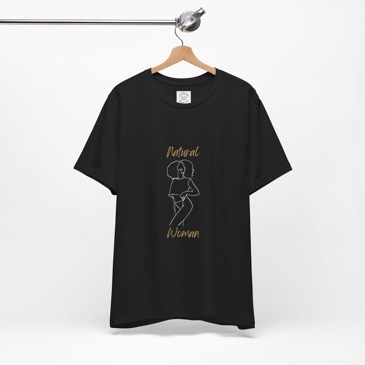Natural Woman Pose (WL) Short Sleeve T-Shirt