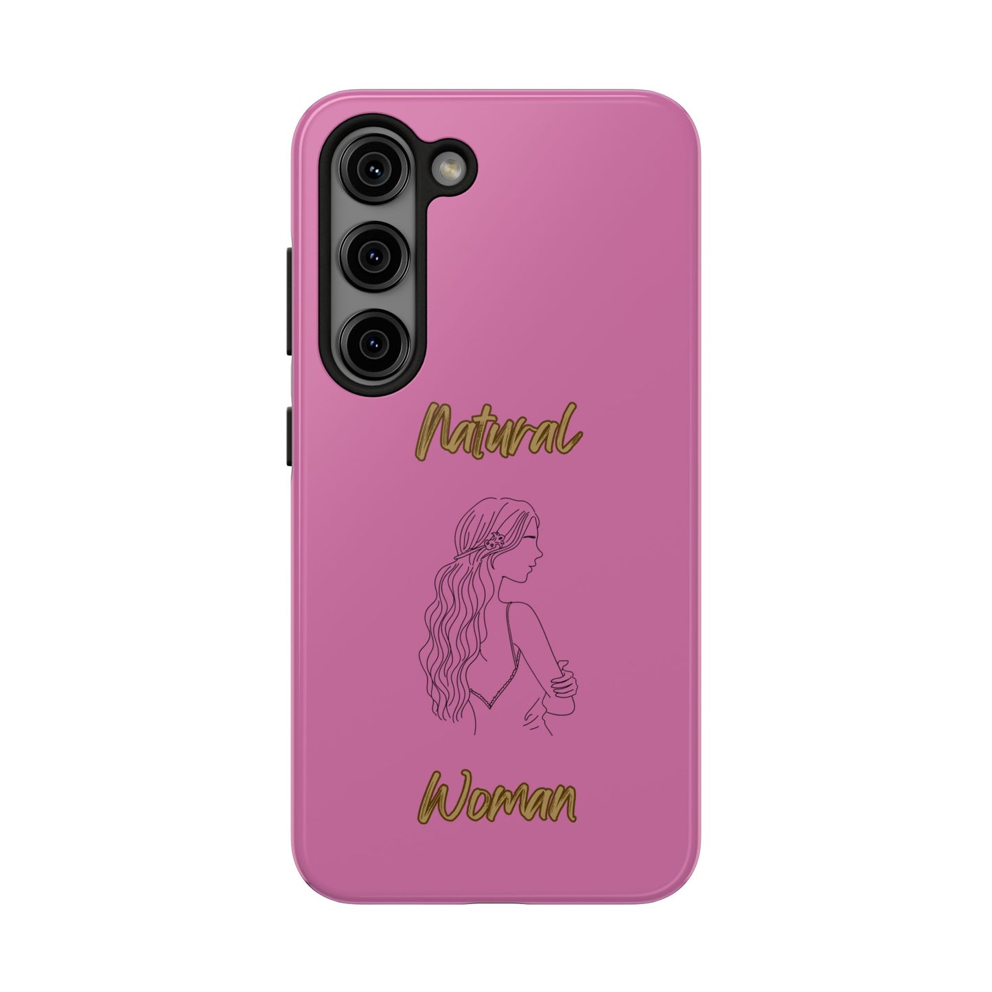 Natural Woman Young Woman (BL)Tough Phone Cases LIGHT PINK