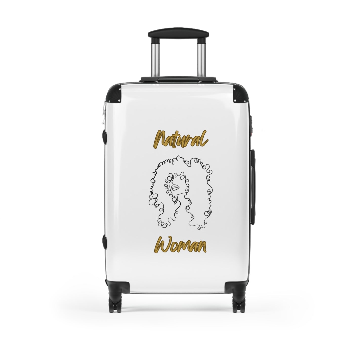 Natural Woman Spiral Flow (BL) Suitcase WHITE