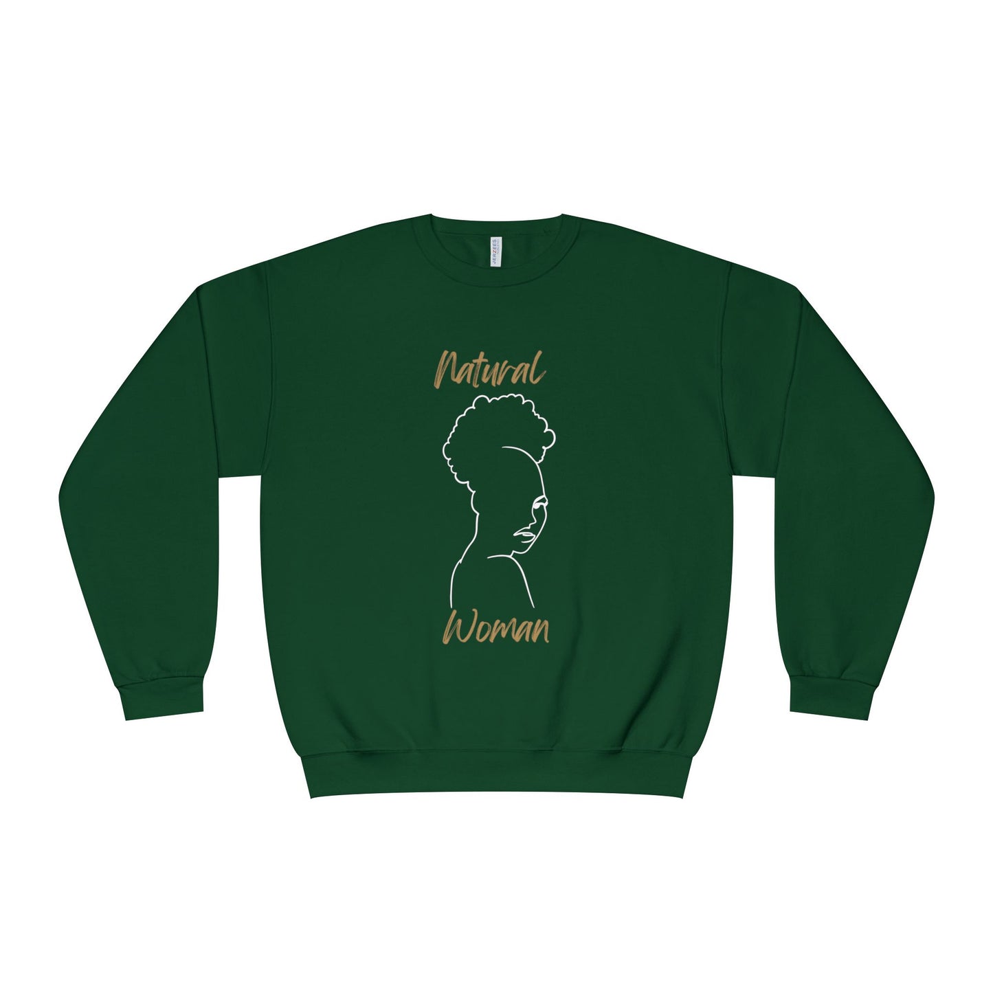 Natural Woman Twist Afro (WL) Crewneck Sweatshirt