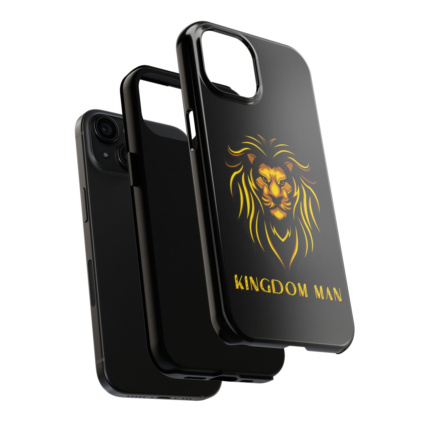 KIngdom Man (Gold Label) Tough Phone Cases BLACK
