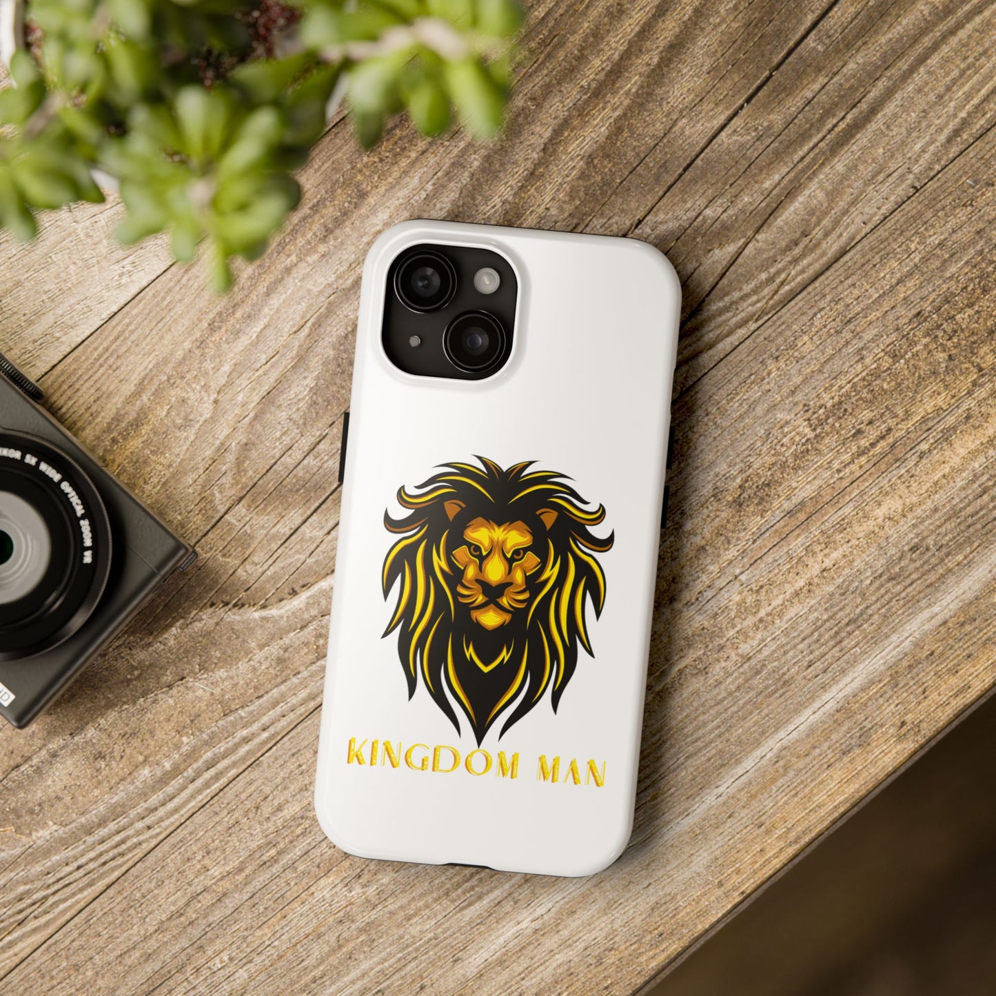 KIngdom Man (Gold Label) Tough Phone Cases WHITE