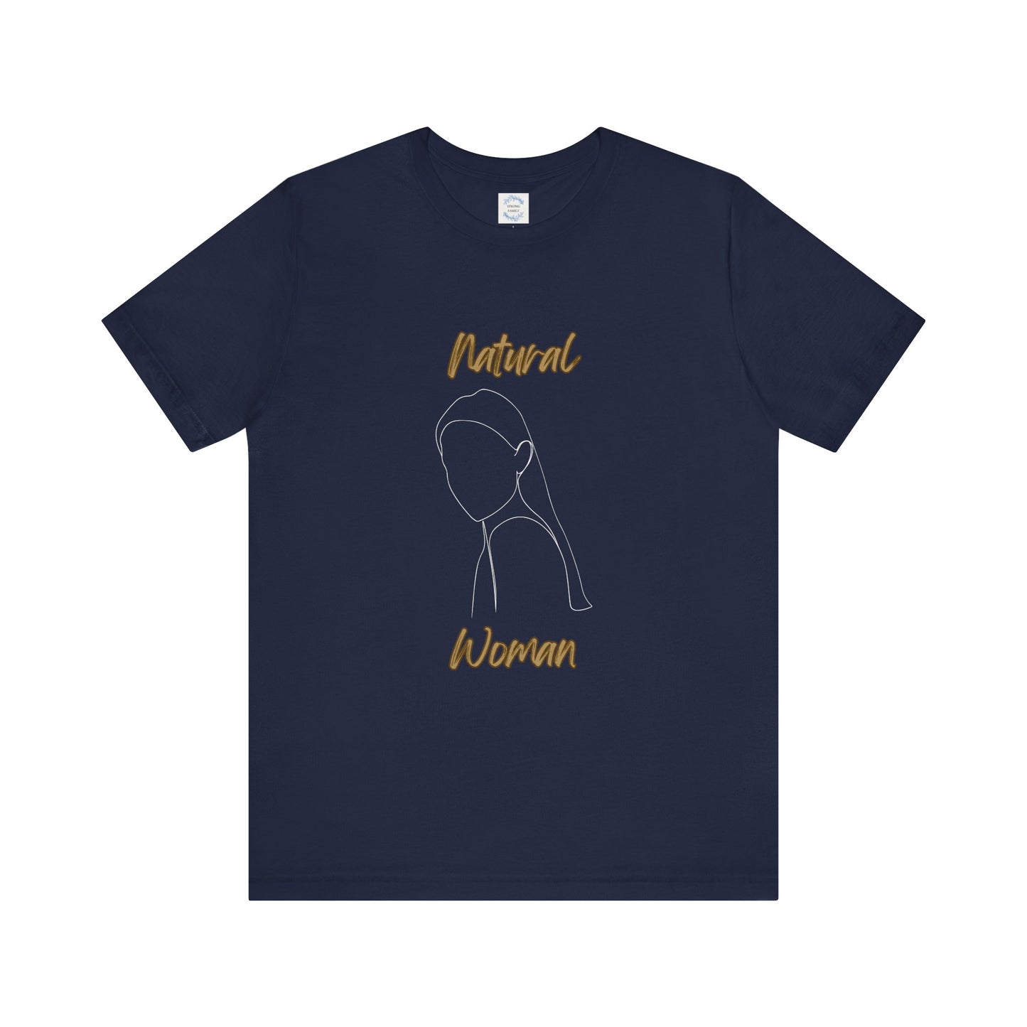 Natural Woman Tilted Look (WL) Short Sleeve T-Shirt