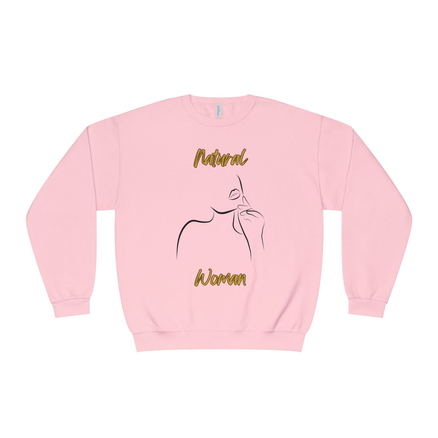 Natural Woman Chin Up (BL) Crewneck Sweatshirt