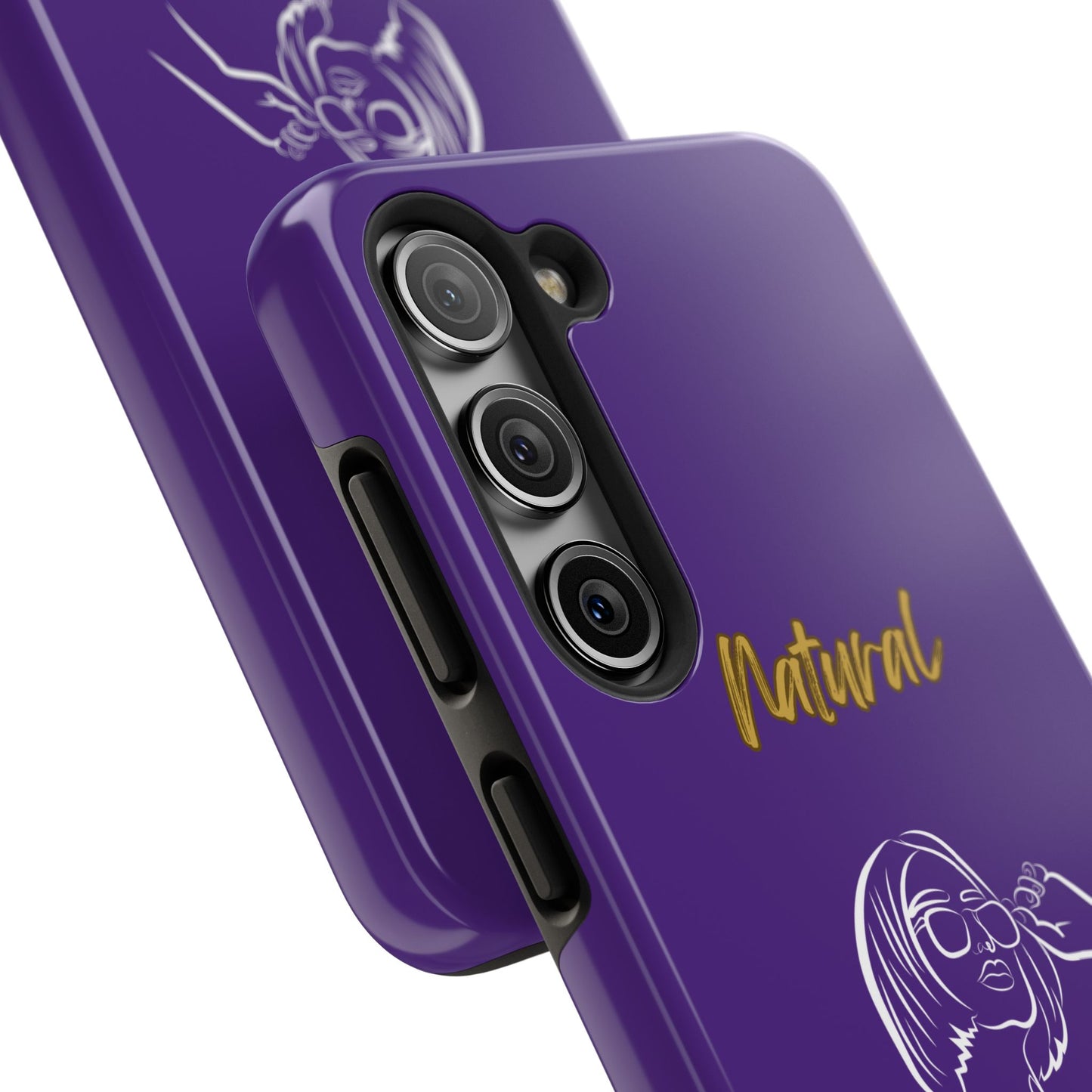 Natural Woman Bright Future (WL)Tough Phone Cases PURPLE