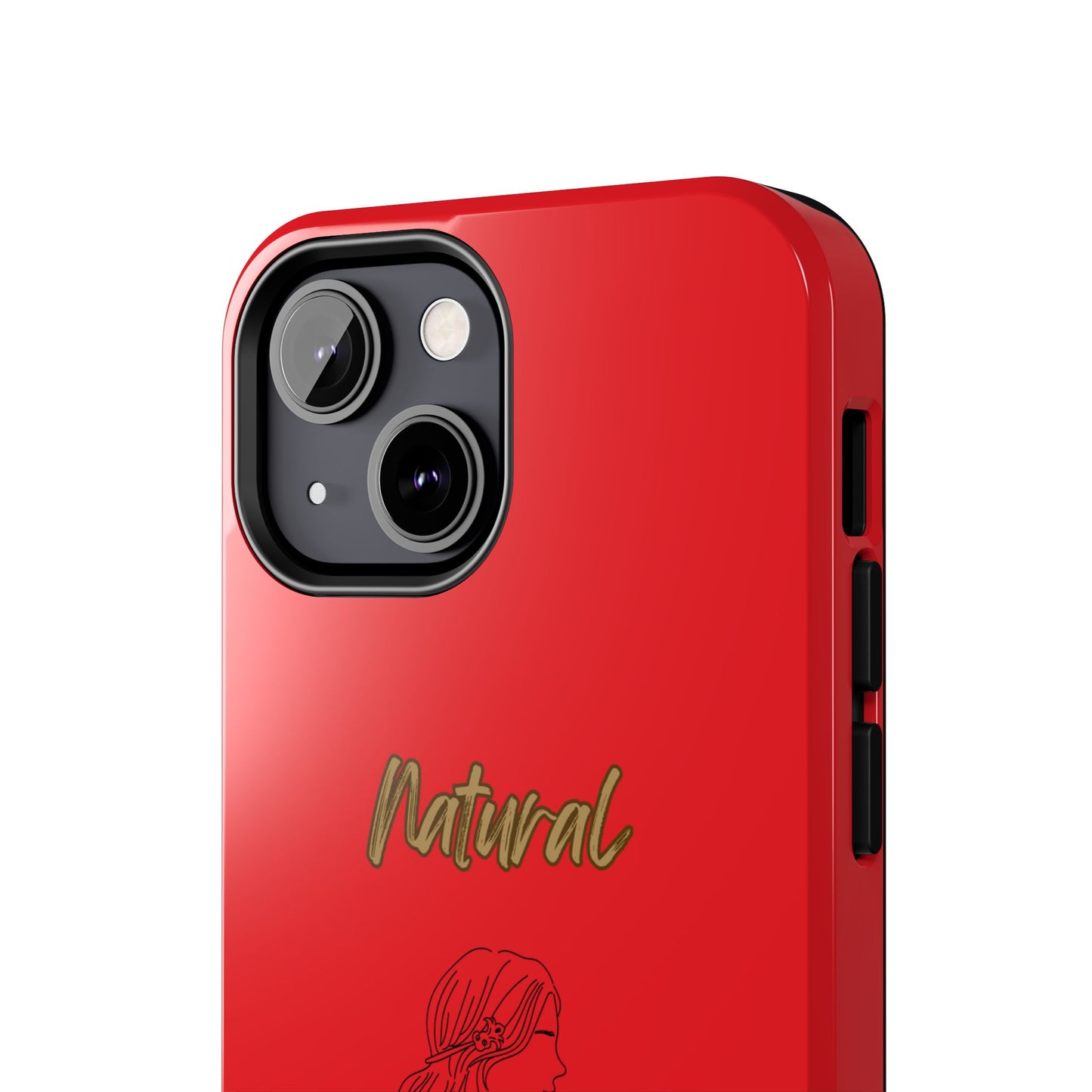 Natural Woman Young Woman (BL)Tough Phone Cases RED