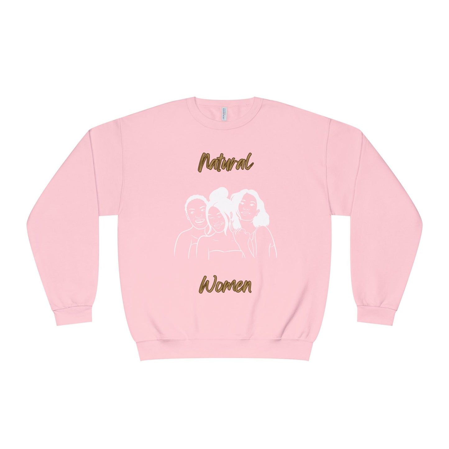 Natural Woman Laughing Friends (WL) Crewneck Sweatshirt