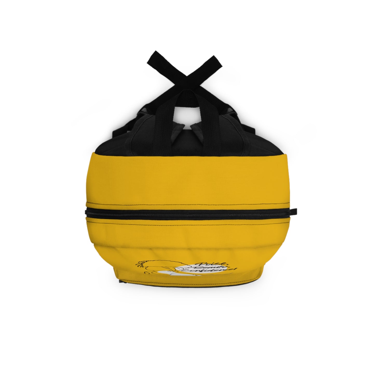 Natural Woman Puff (BL) Backpack YELLOW