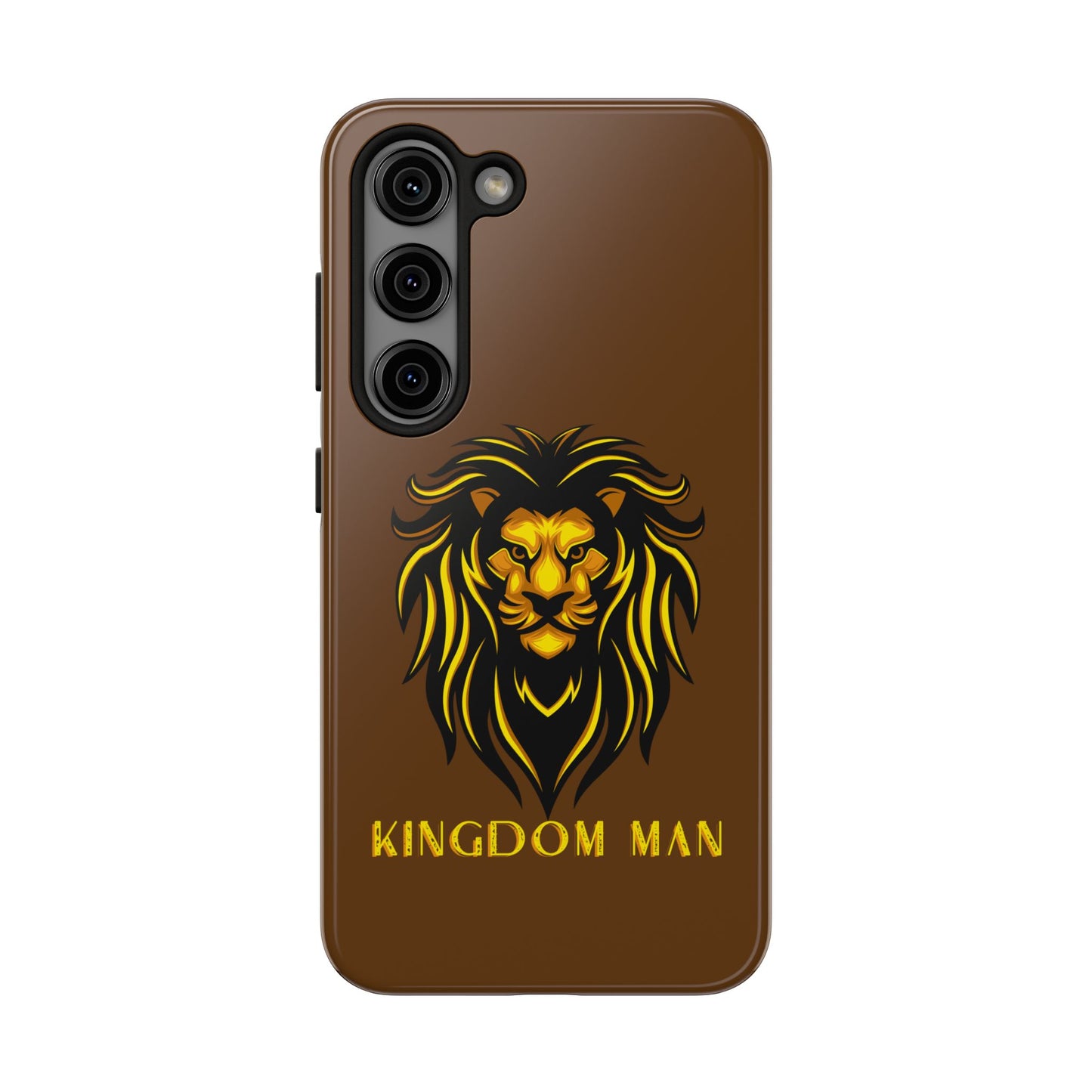 KIngdom Man (Gold Label) Tough Phone Cases BROWN