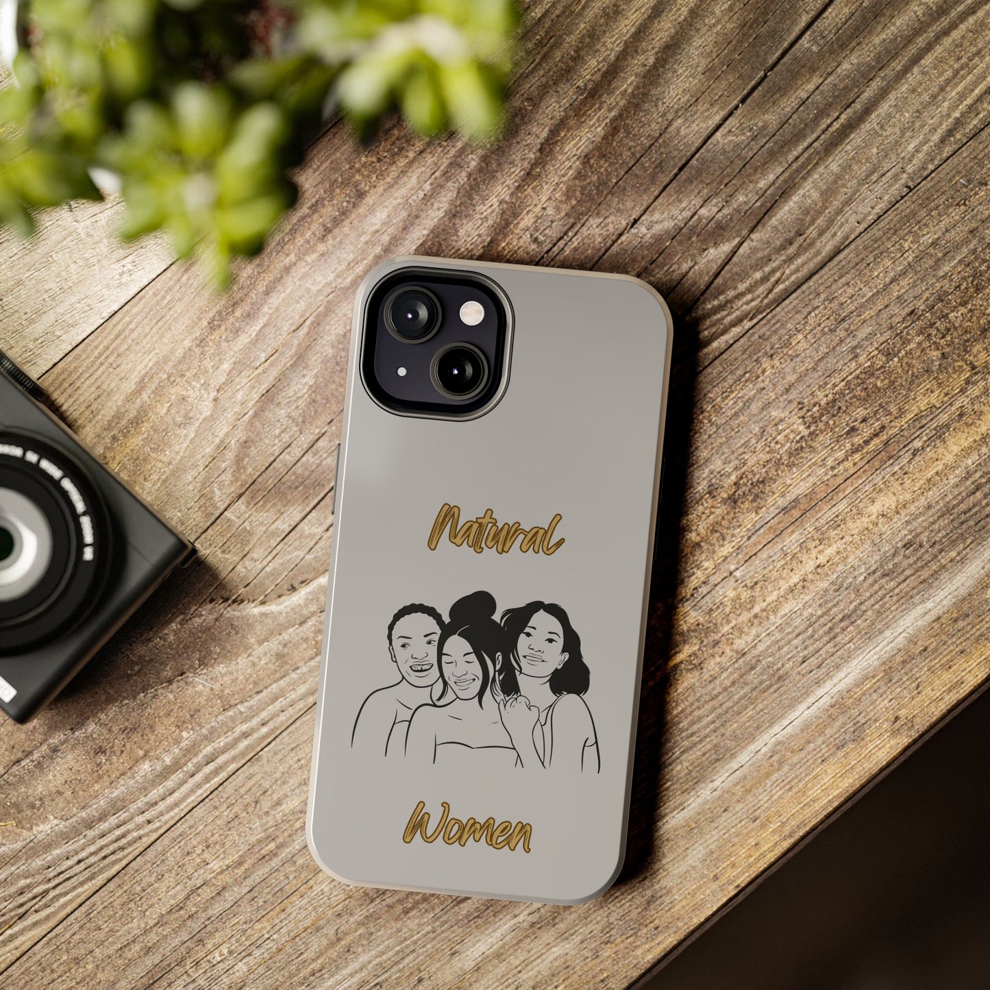 Natural Women Laughing Friends (BL)Tough Phone Cases LIGHT GREY