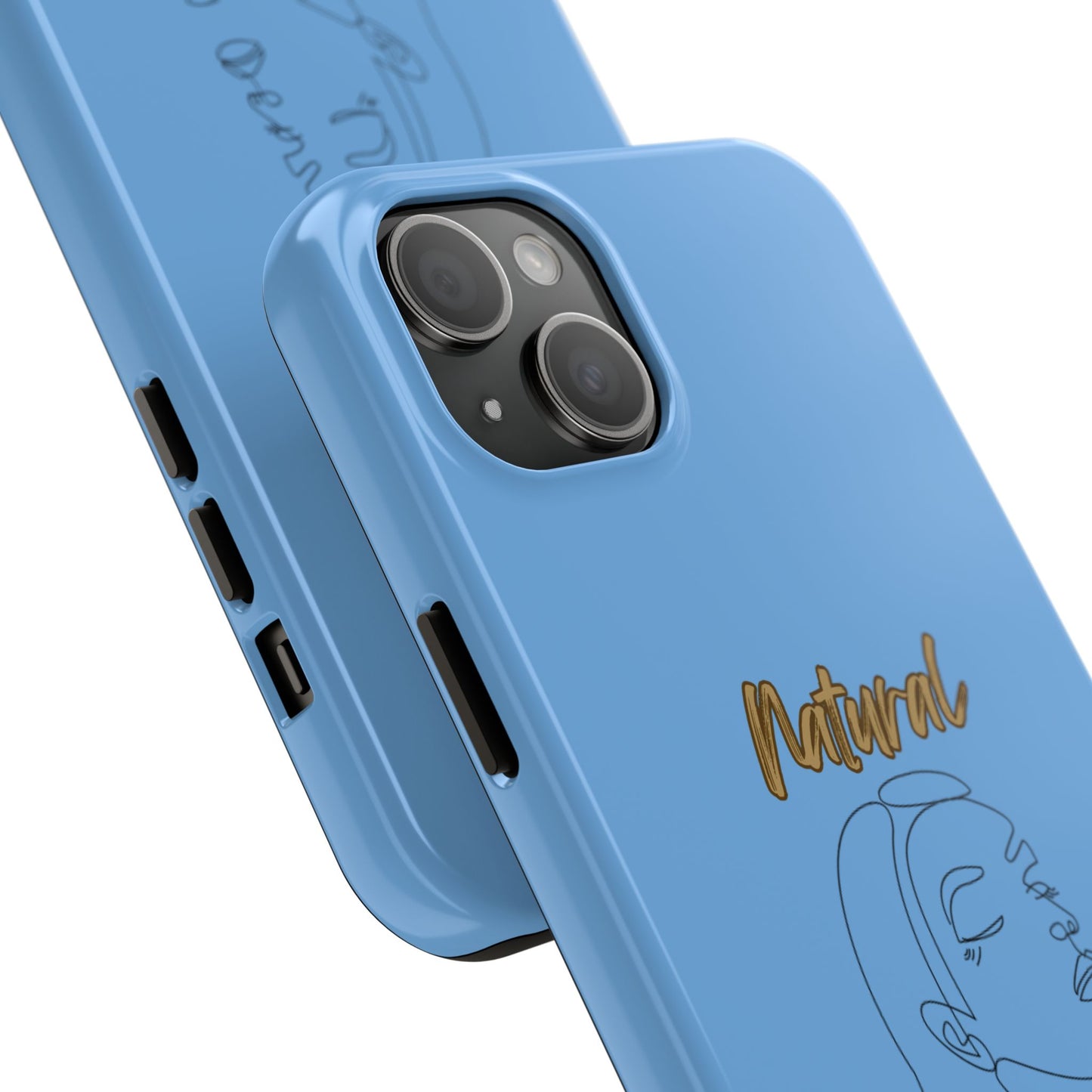 Natural Woman Calm (BL) Tough Phone Cases LIGHT BLUE