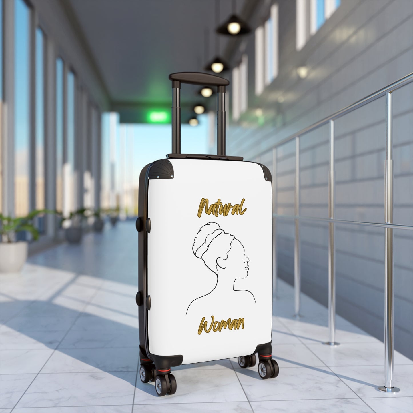 Natural Woman Mixed (BL) Suitcase WHITE