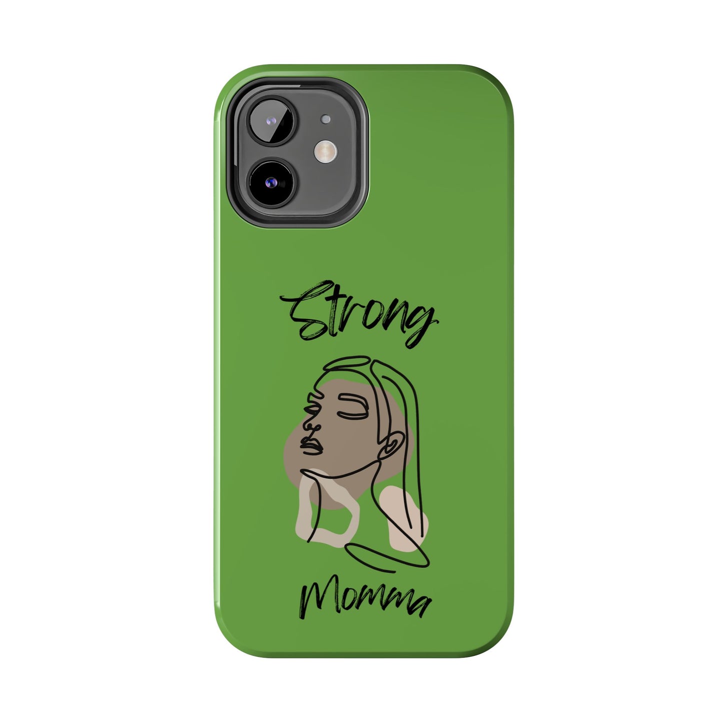 STRONG MOMMA Samsung Galaxy Tough Phone Cases (BL) Green