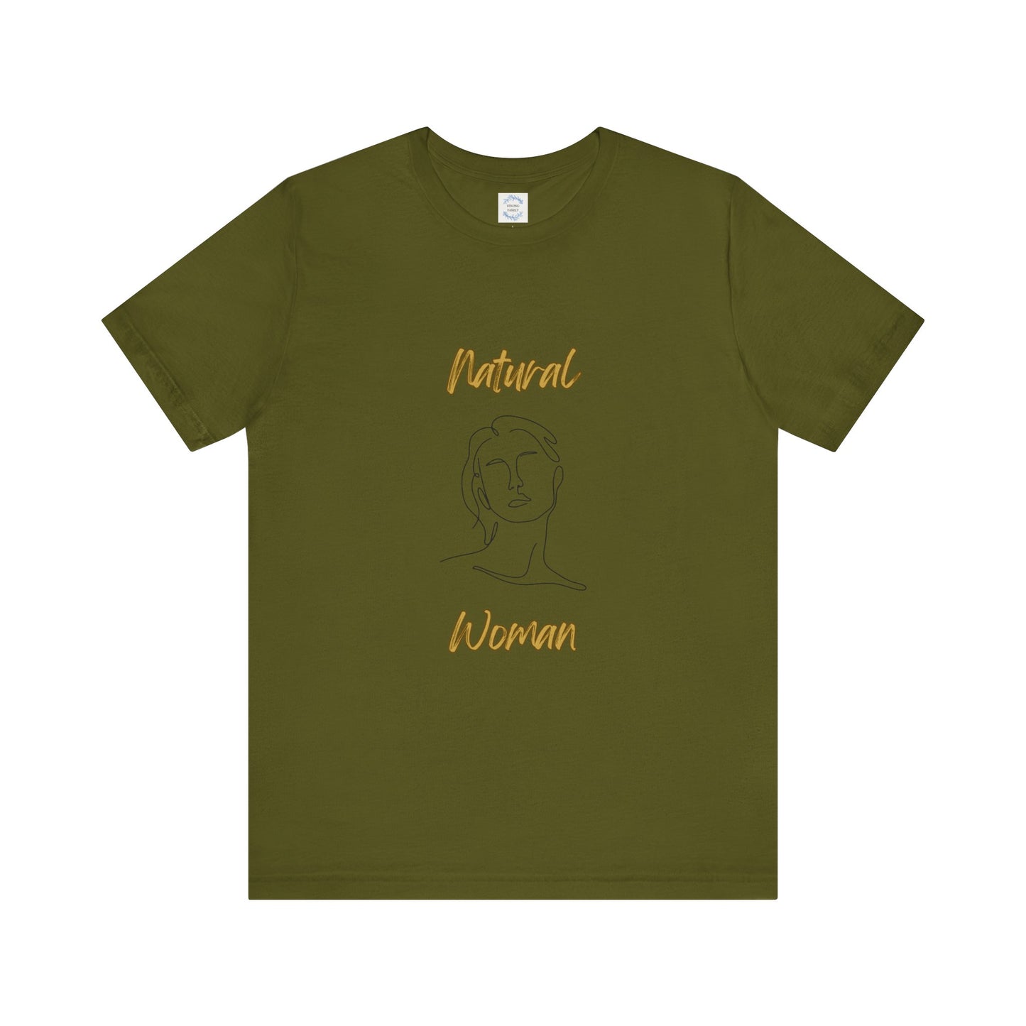 Natural Woman Hello (BL) Short Sleeve T-Shirt
