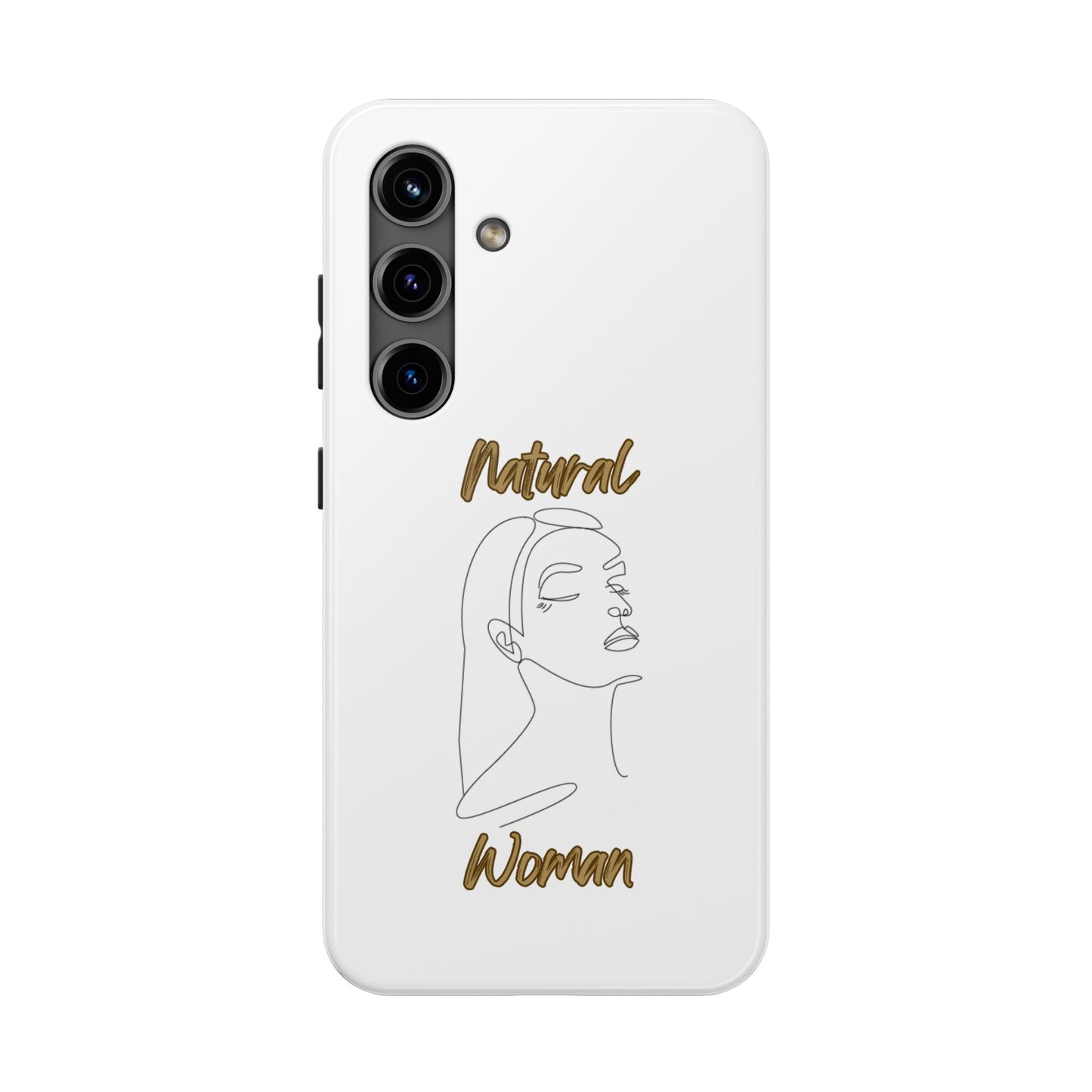 Natural Woman Calm (BL) Tough Phone Cases WHITE