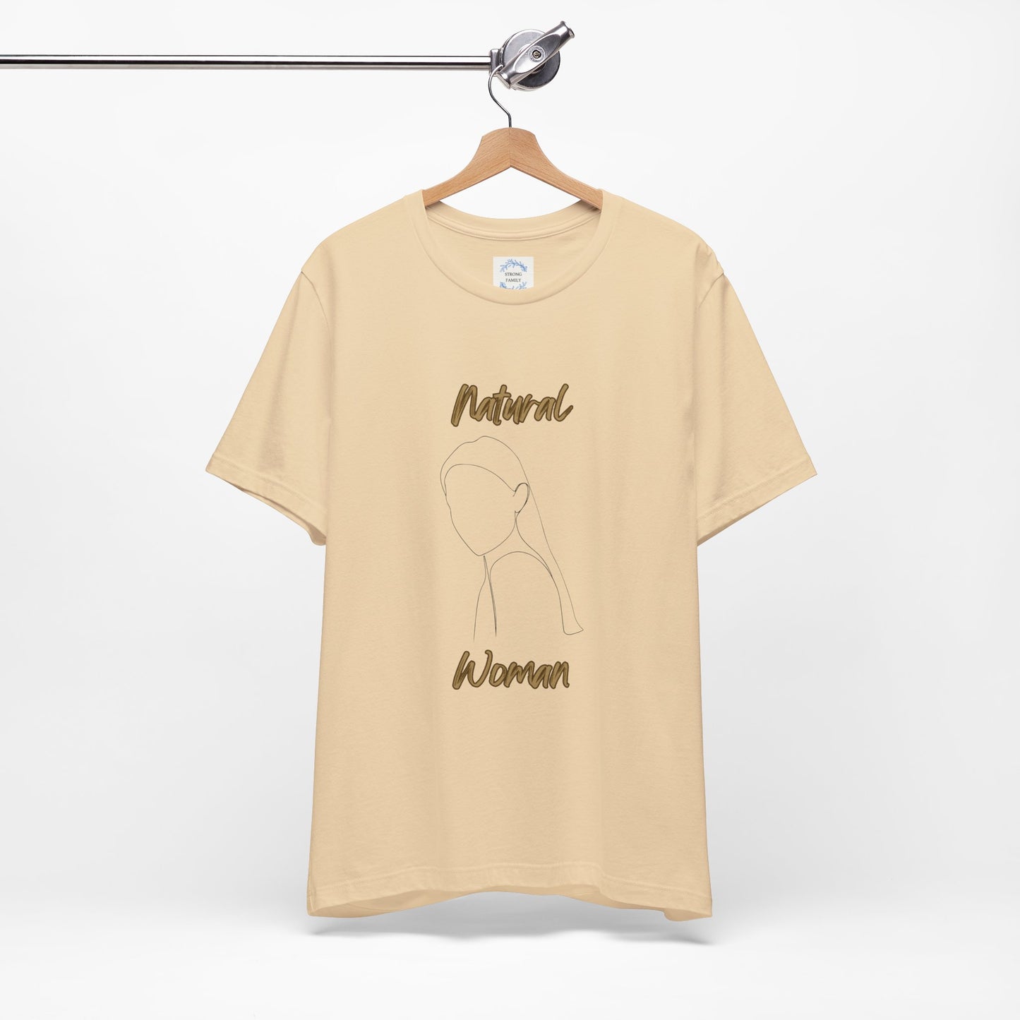 Natural Woman Tilted Look (BL) Short Sleeve T-Shirt