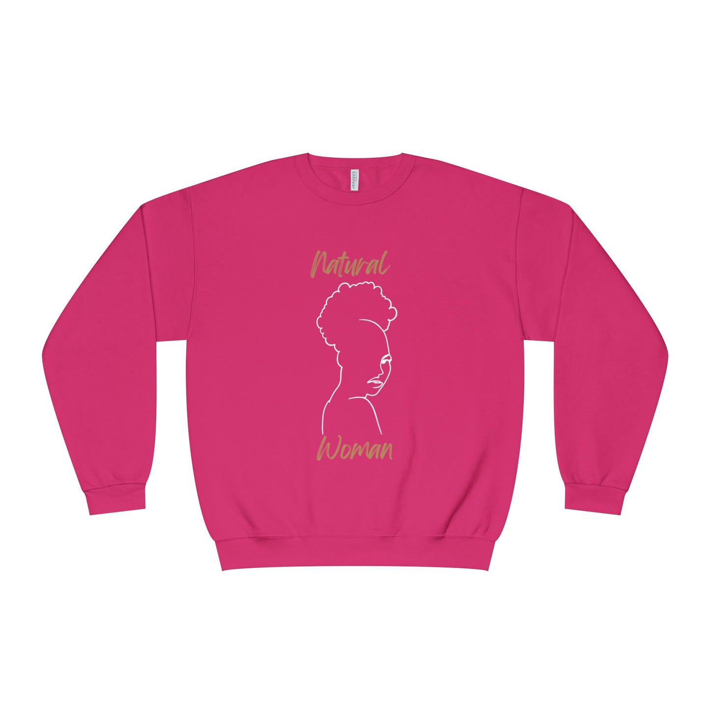 Natural Woman Twist Afro (WL) Crewneck Sweatshirt