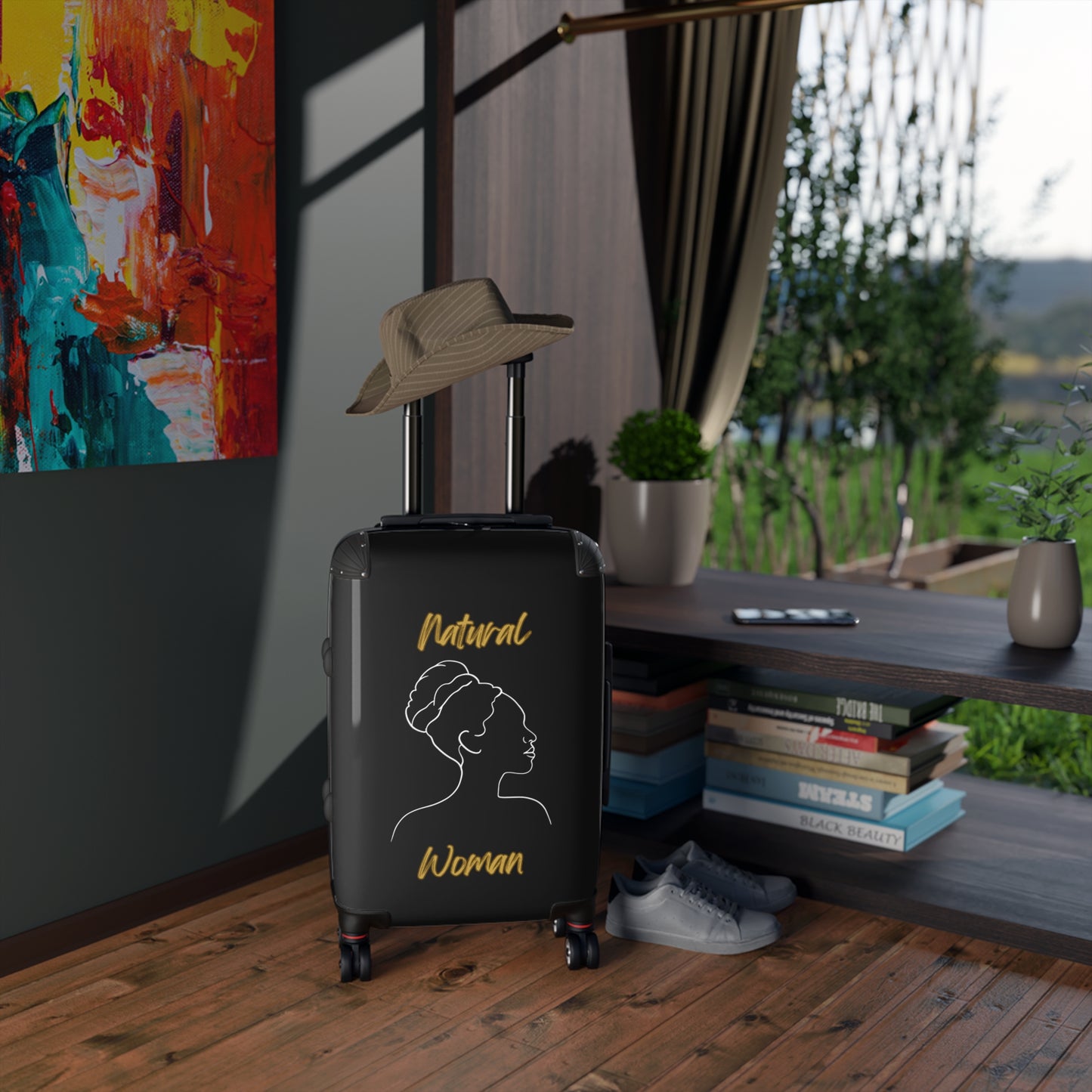 Natural Woman Mixed (WL) Suitcase BLACK