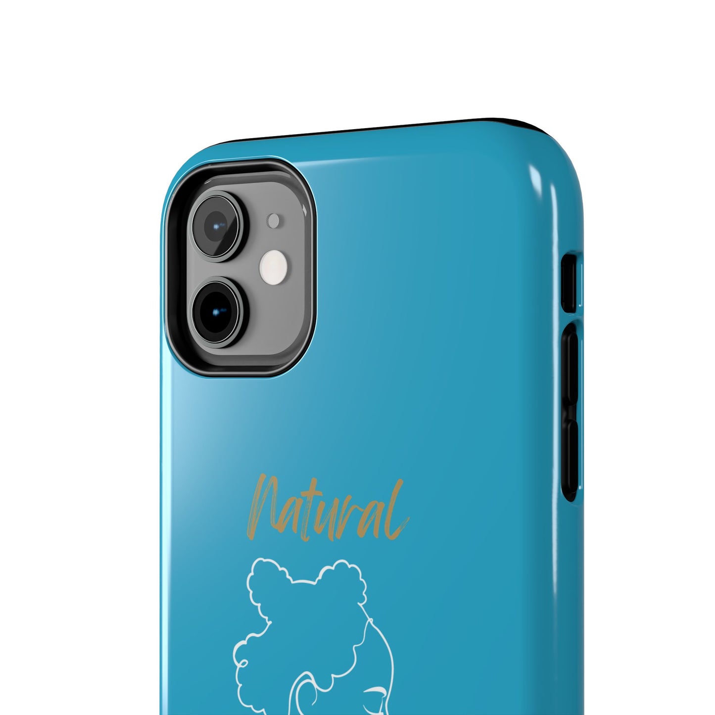 Natural Woman Twists (WL) Tough Phone Case TURQUOISE