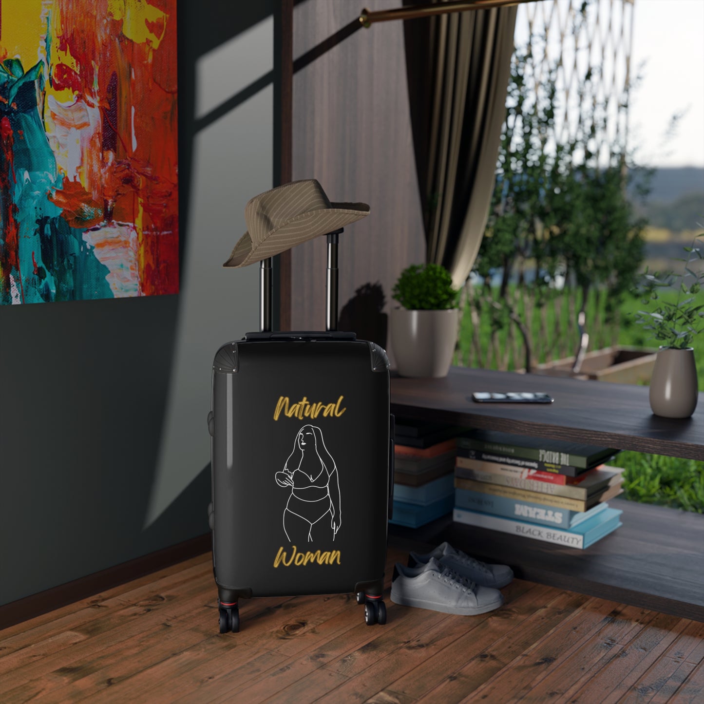 Natural Woman Full Beauty (WL) Suitcase BLACK