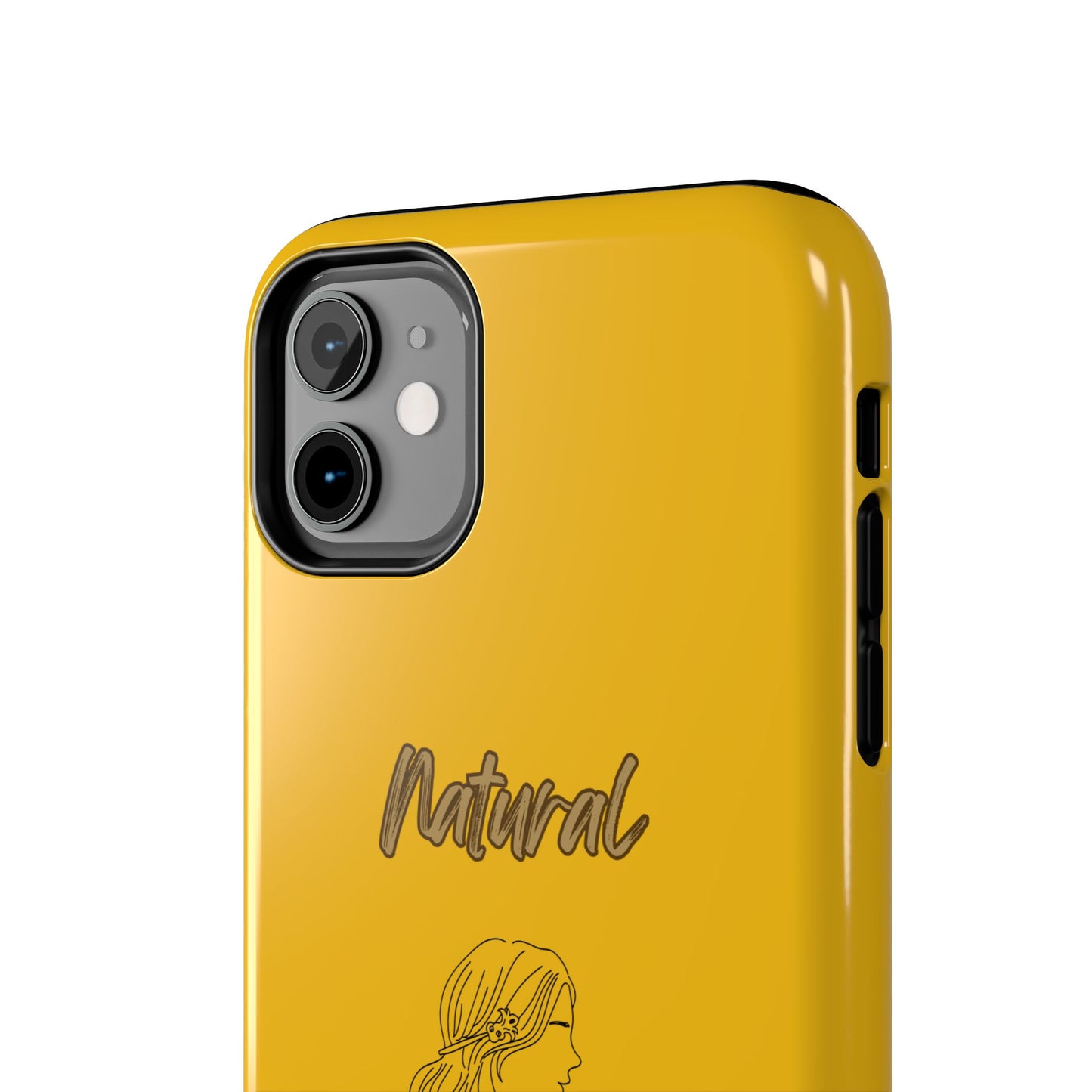 Natural Woman Young Woman (BL)Tough Phone Cases YELLOW