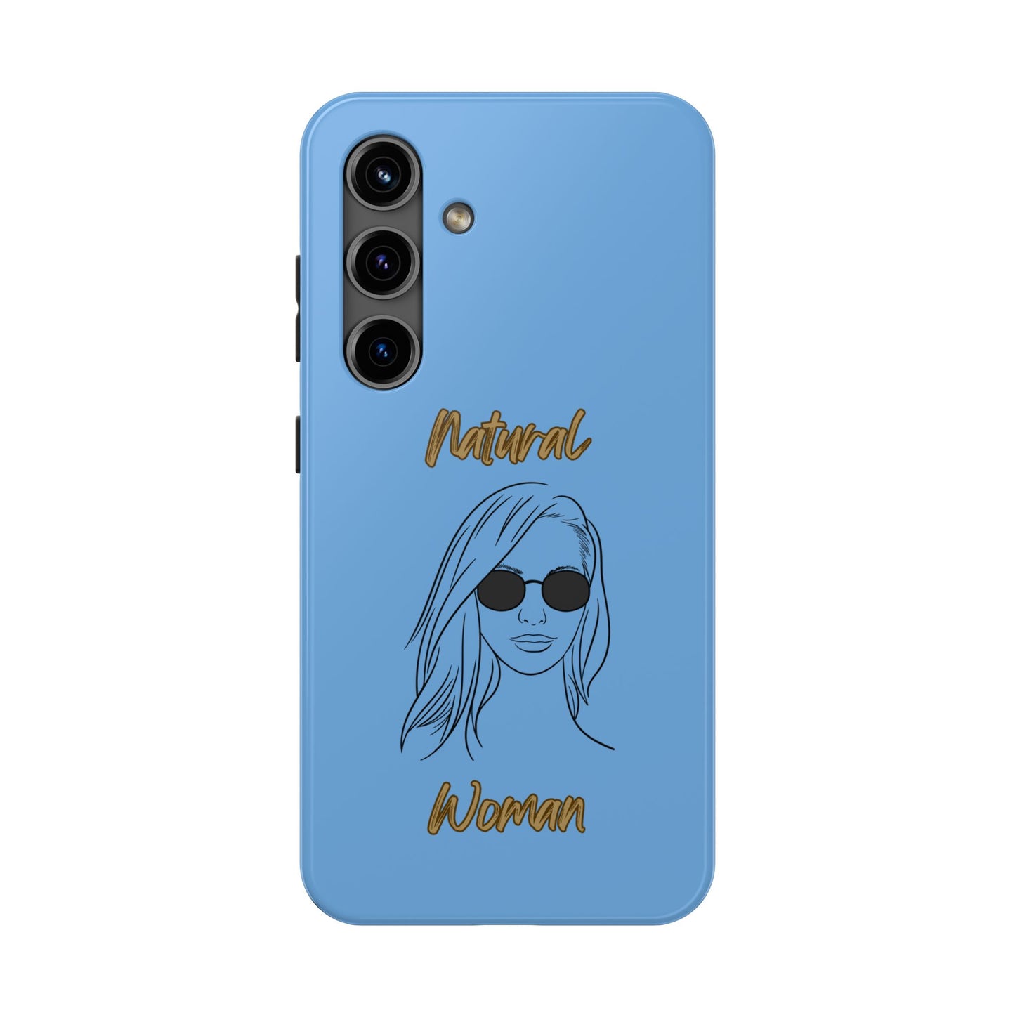 Natural Woman Shades (BL)Tough Phone Cases LIGHT BLUE