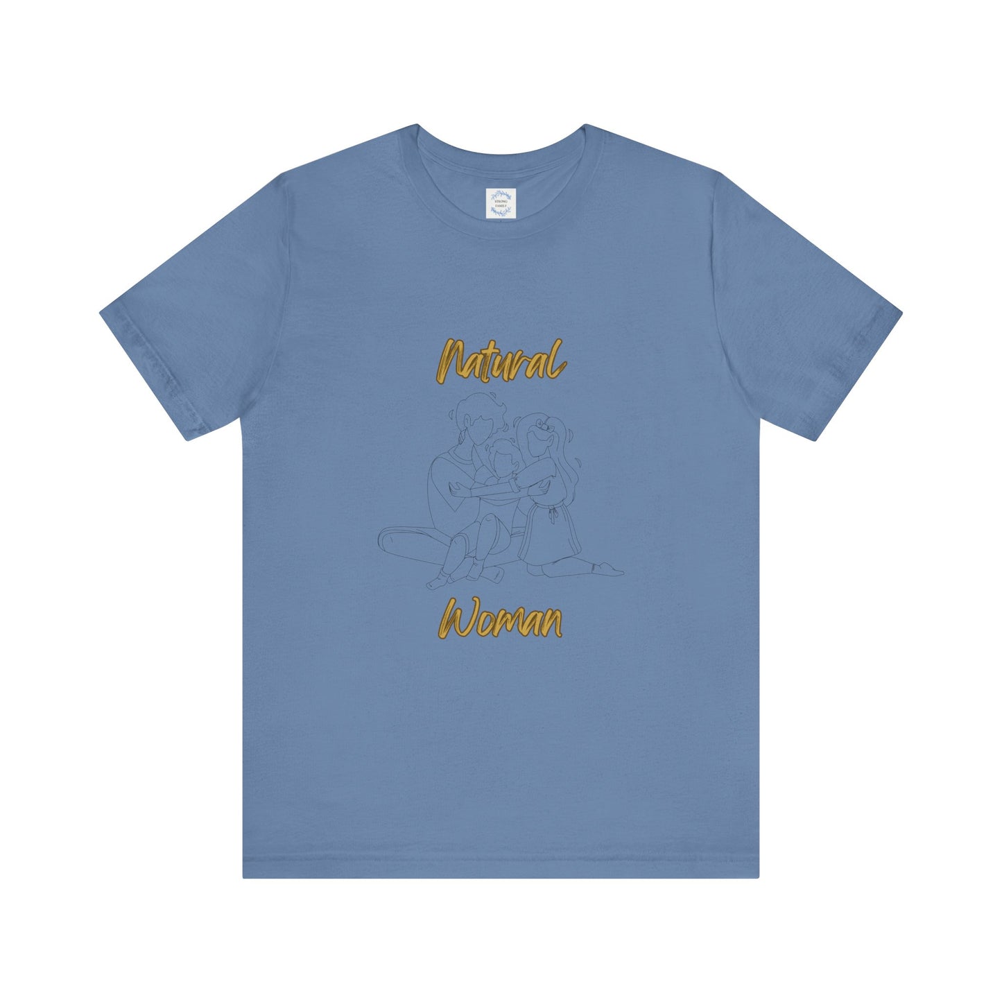 Natural Woman Bear Hugs (BL) Short Sleeve T-Shirt