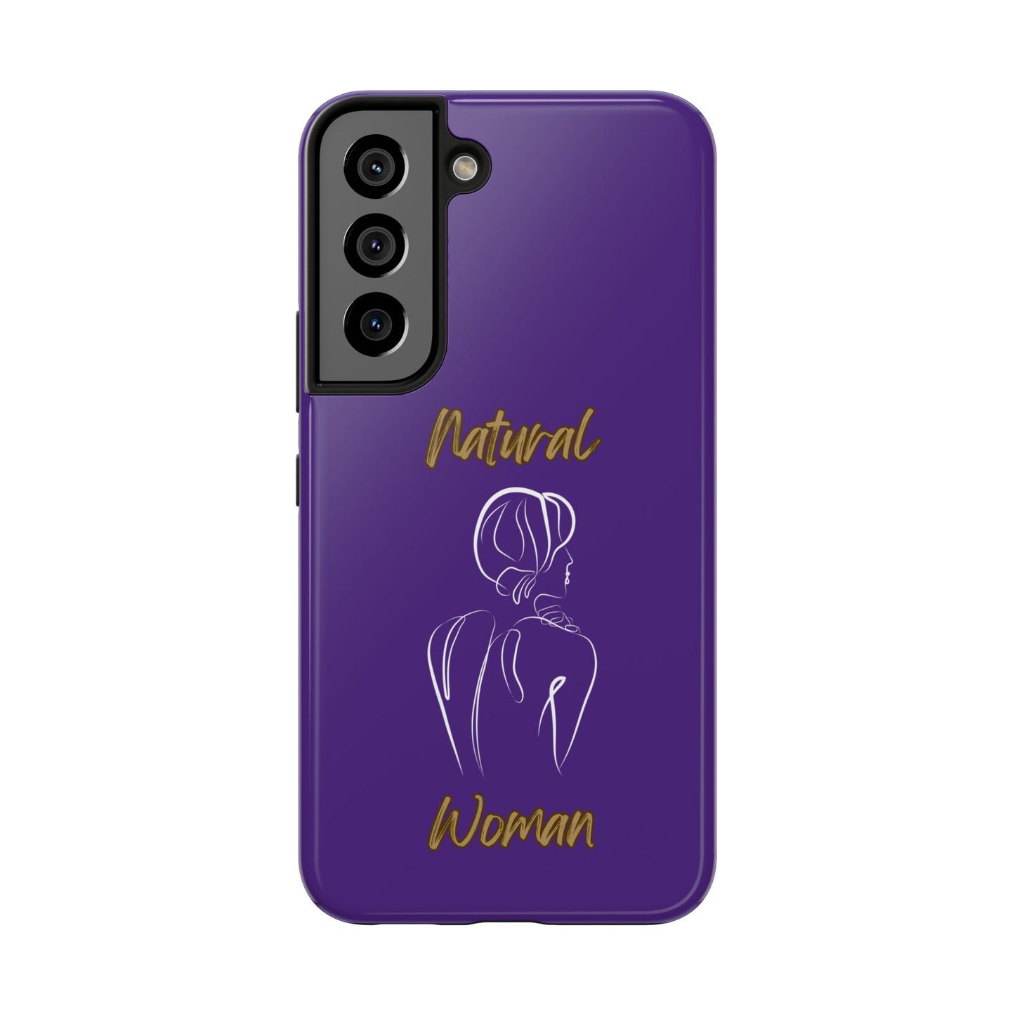 Natural Woman Back (WL)Tough Phone Cases PURPLE
