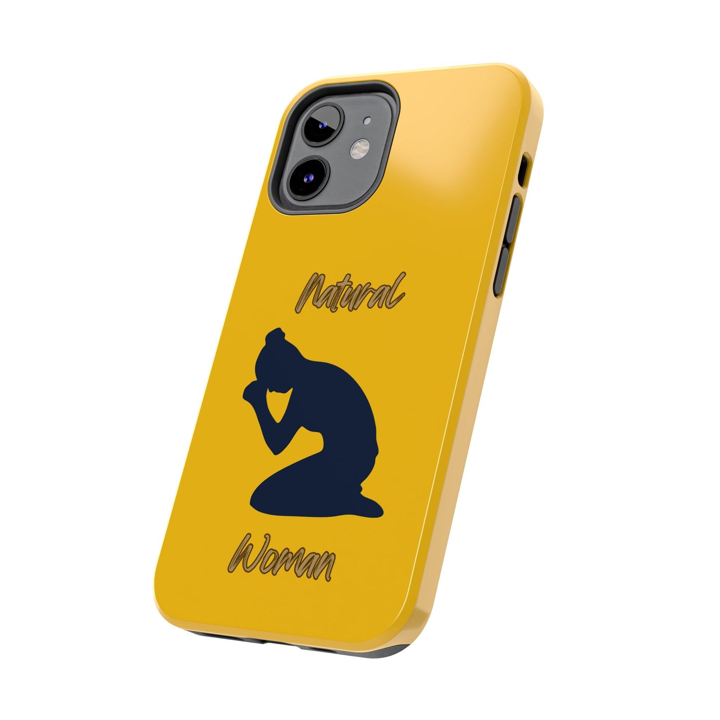 Natural Woman Pray (BL) Tough Phone Cases YELLOW