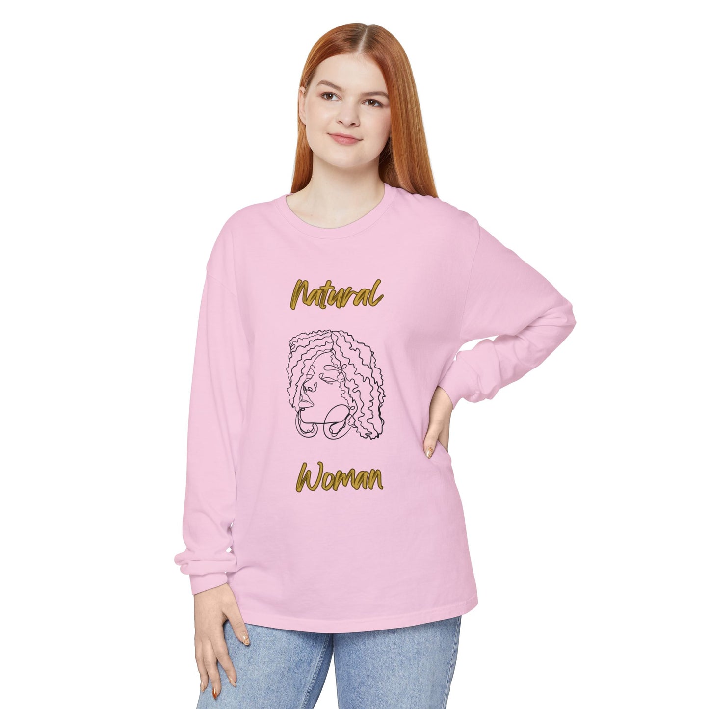 Natural Woman Naturally Me (BL) Long Sleeve T-Shirt