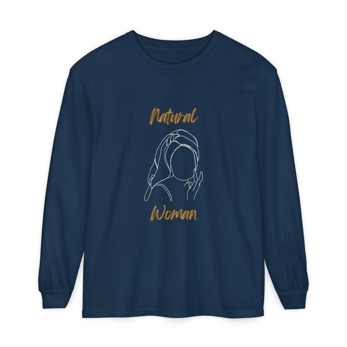 Natural Woman Towel Wrapped (WL) Long Sleeve T-Shirt