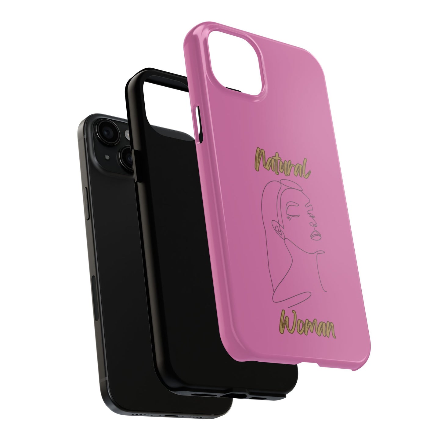 Natural Woman Calm (BL) Tough Phone Cases LIGHT PINK