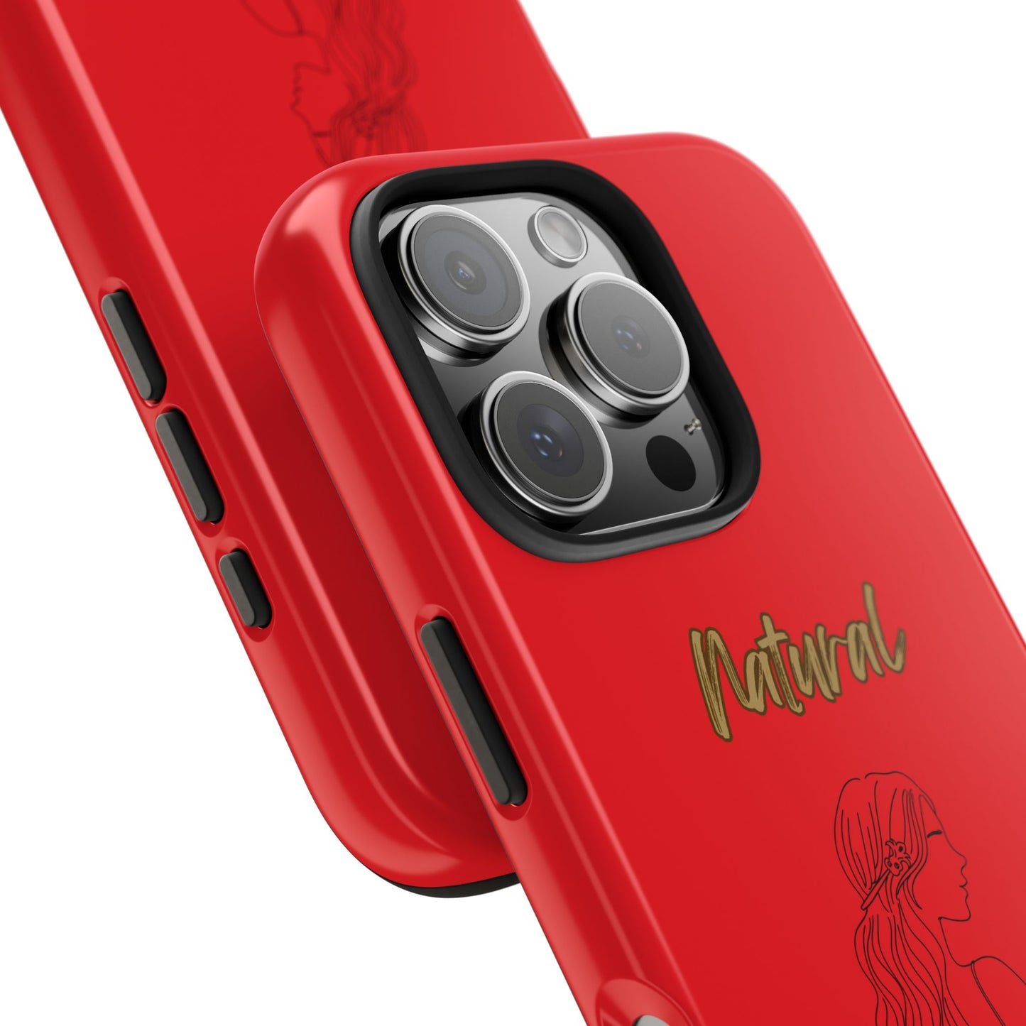 Natural Woman Young Woman (BL)Tough Phone Cases RED