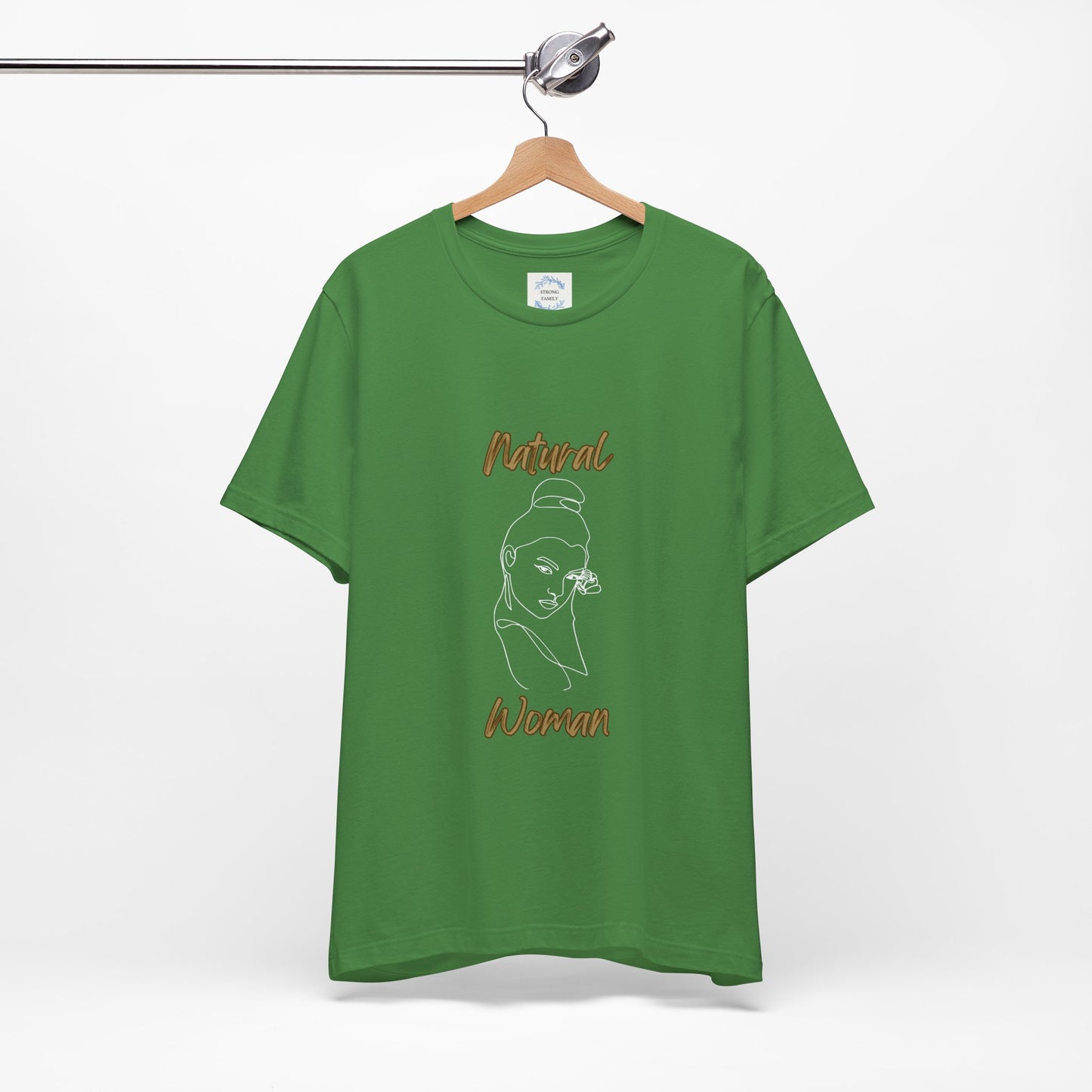 Natural Woman Sassy Bun (WL) Short Sleeve T-Shirt