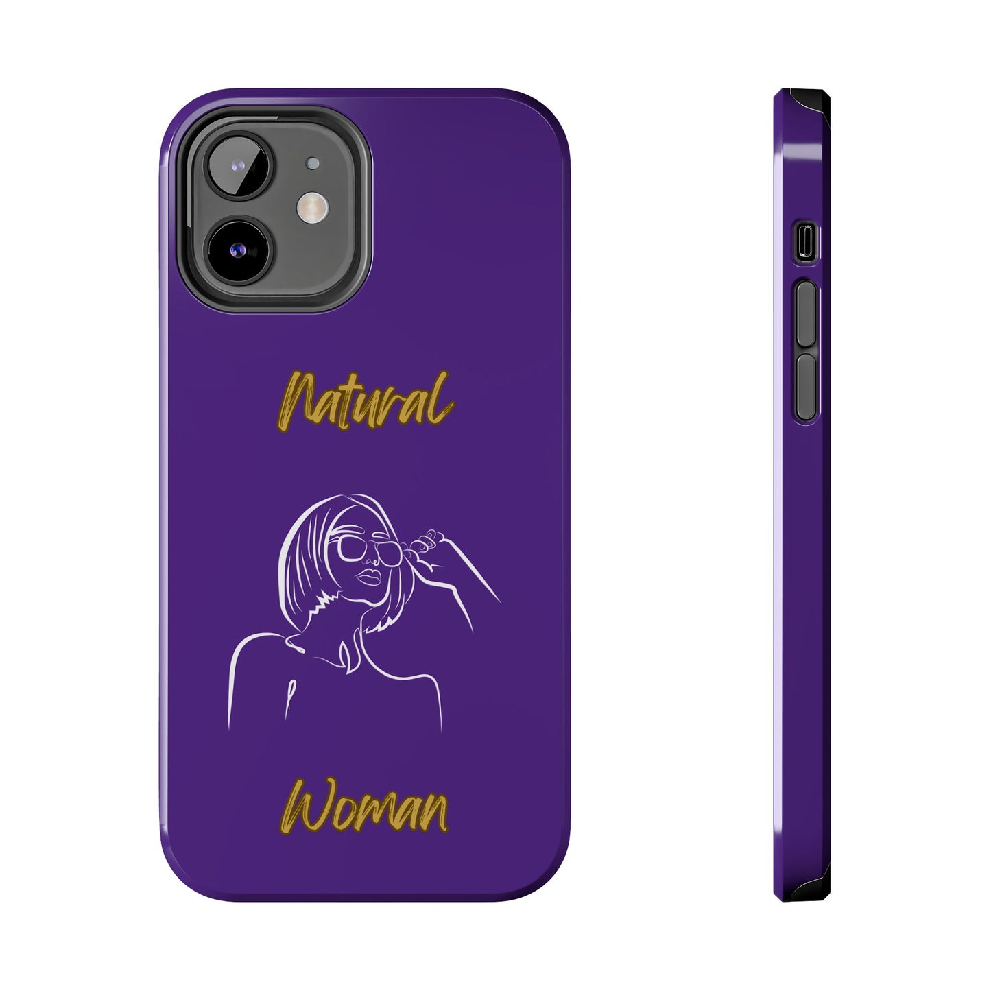 Natural Woman Bright Future (WL)Tough Phone Cases PURPLE