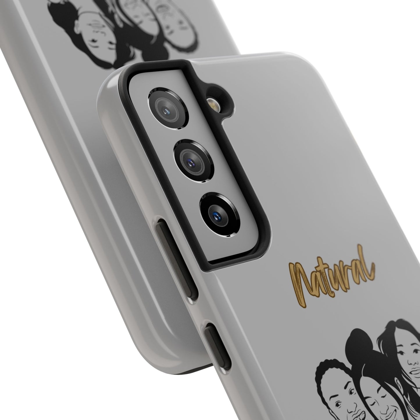 Natural Women Laughing Friends (BL)Tough Phone Cases LIGHT GREY