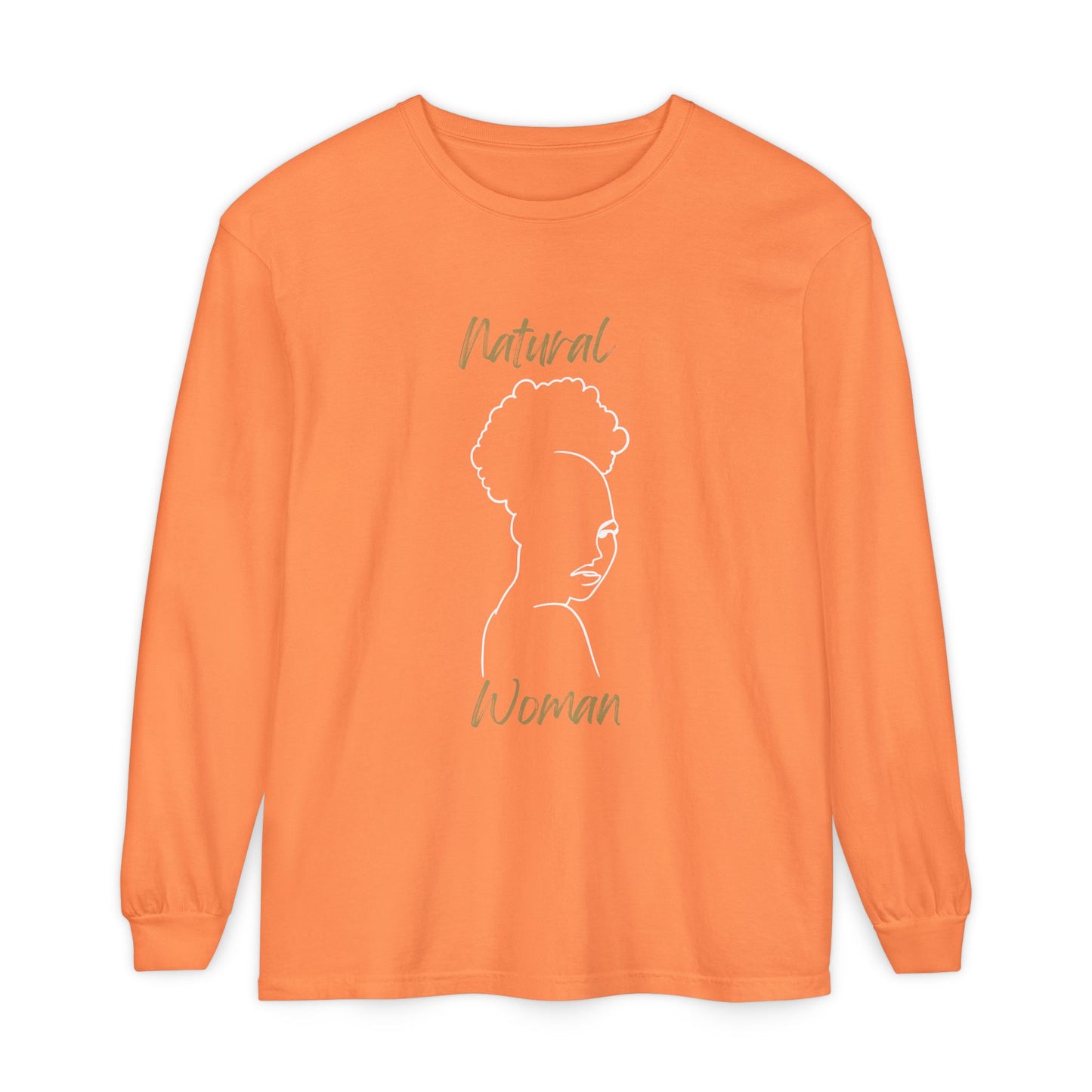 Natural Woman Twist Afro (WL) Long Sleeve T-Shirt
