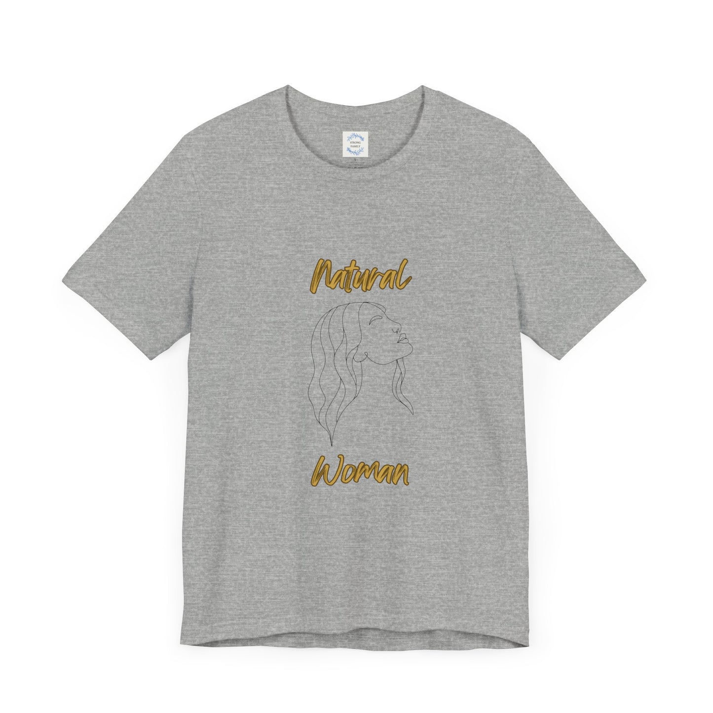 Natural Woman Breeze on Face (BL) Short Sleeve T-Shirt