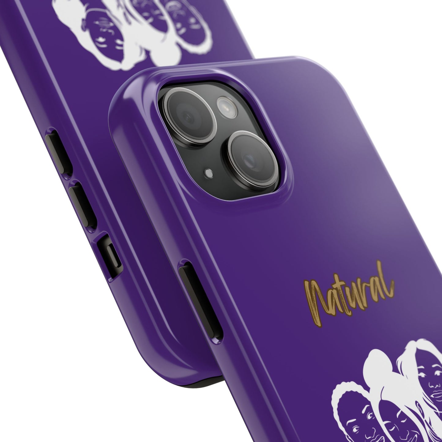 Natural Women Laughing Friends (WL)Tough Phone Cases PURPLE