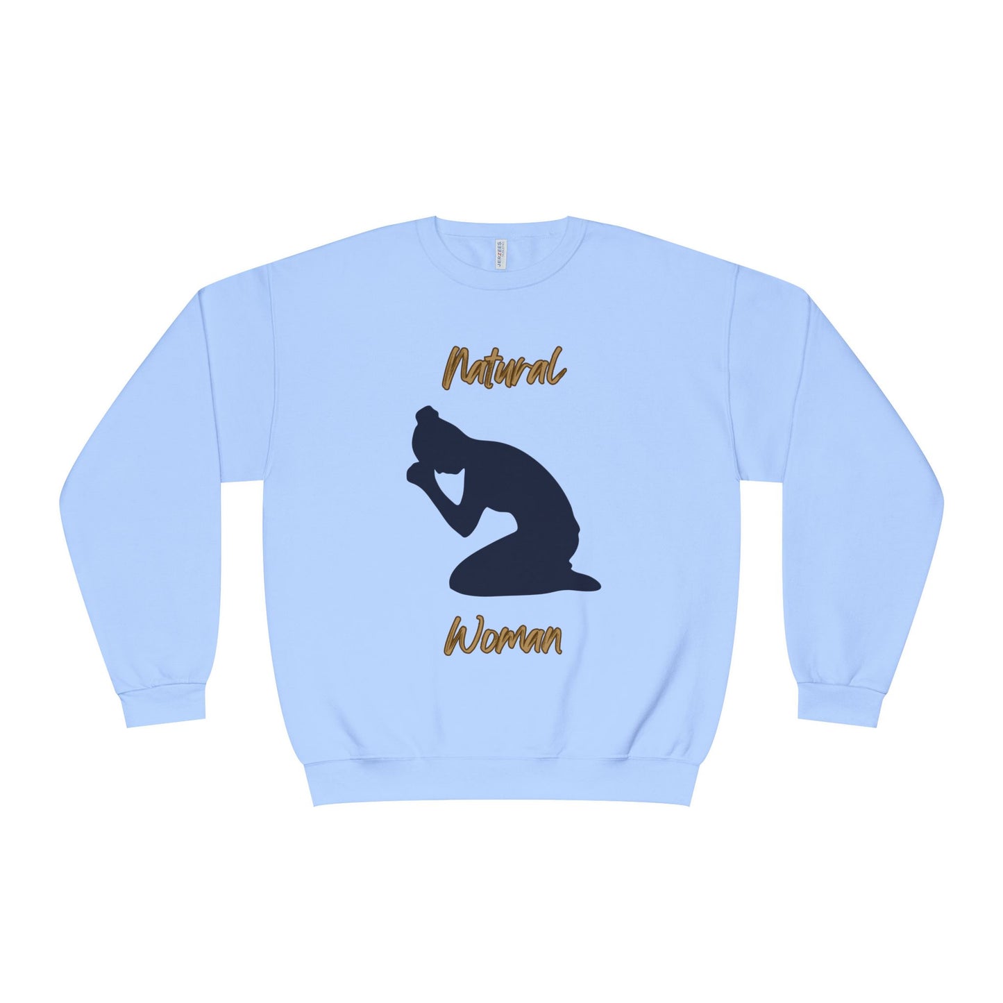 Natural Woman Pray (BL) Crewneck Sweatshirt