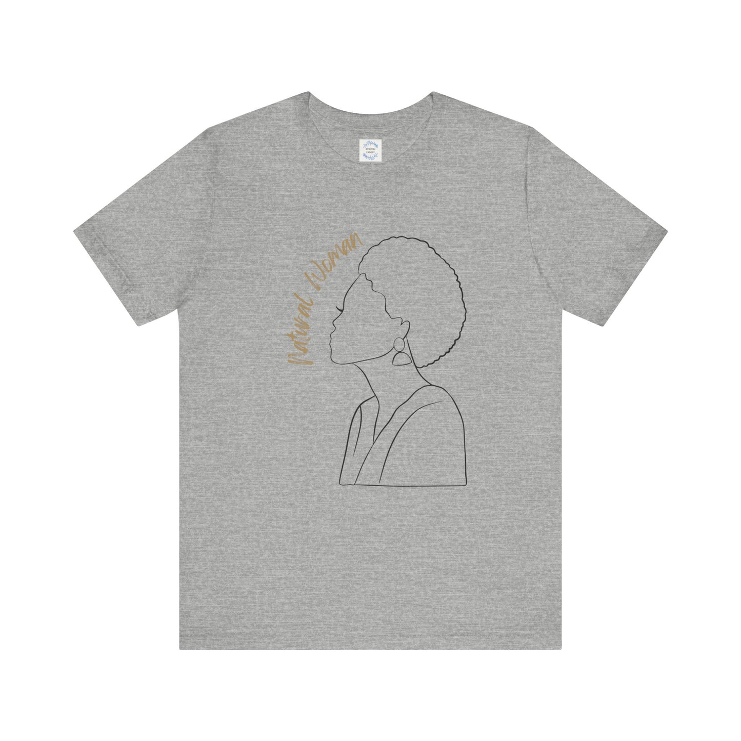Natural Woman Sm Fro (BL) Short Sleeve T-Shirt
