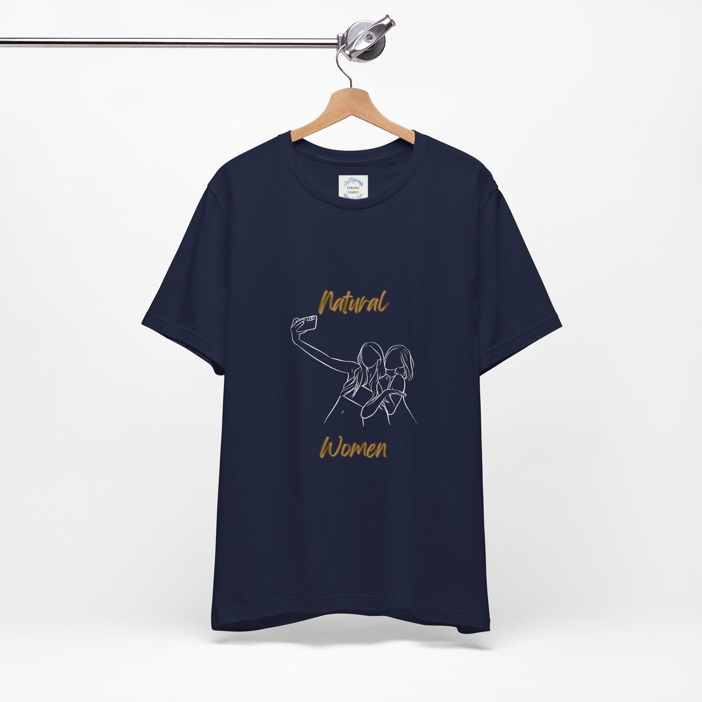 Natural Women Friends Selfie (WL) Short Sleeve T-Shirt