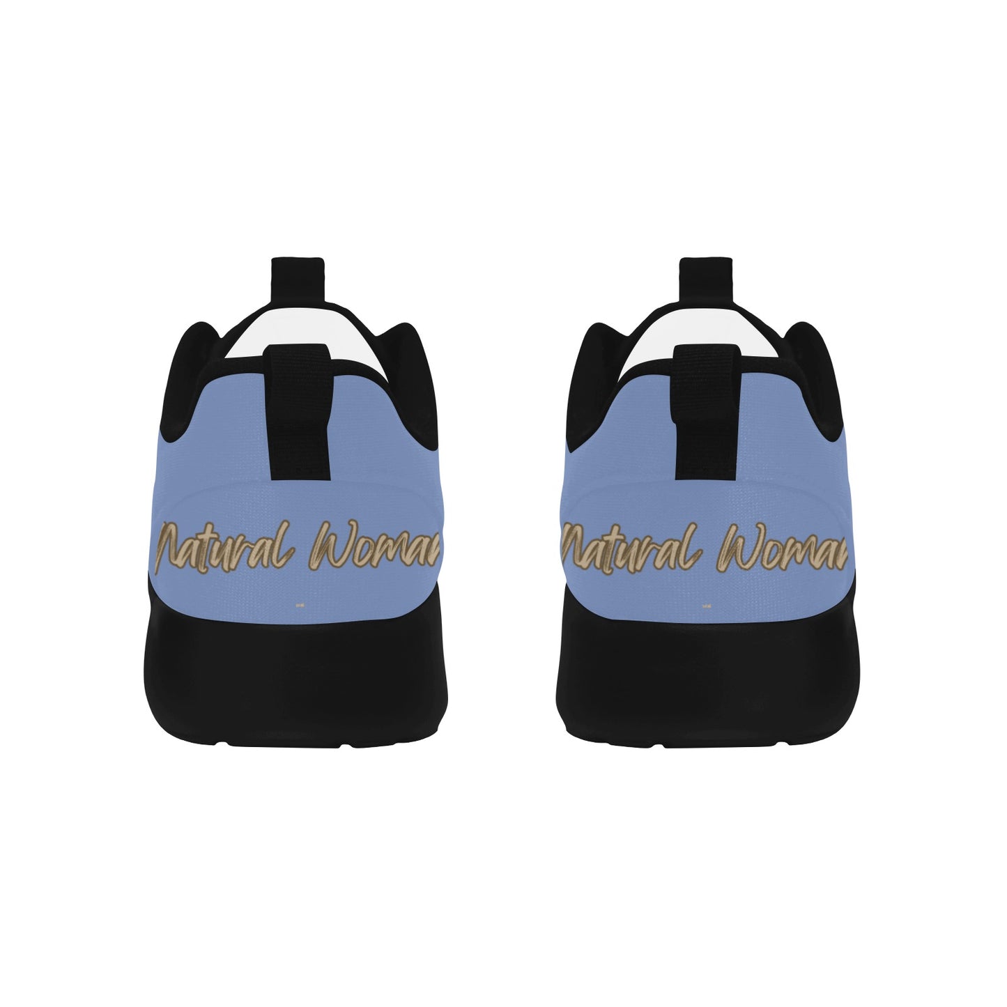 Natural Woman PUFF (BL) MEDIUM BLUE w/ Black Sole Sneakers