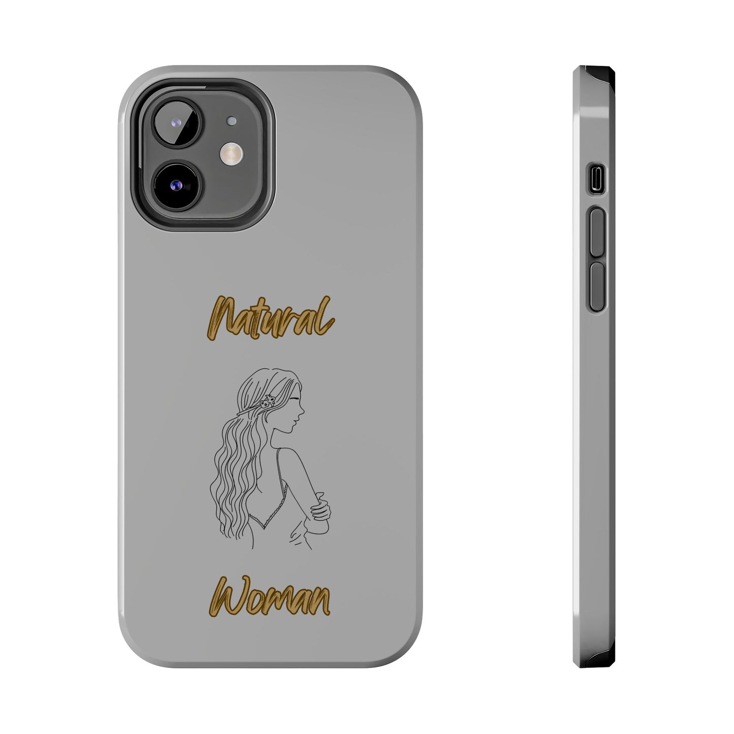 Natural Woman Young Woman (BL)Tough Phone Cases LIGHT GREY
