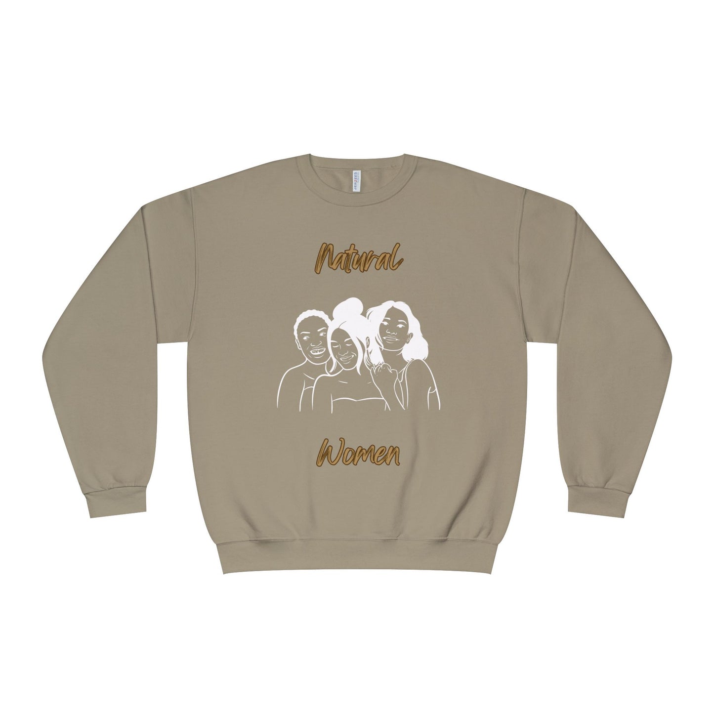 Natural Woman Laughing Friends (WL) Crewneck Sweatshirt