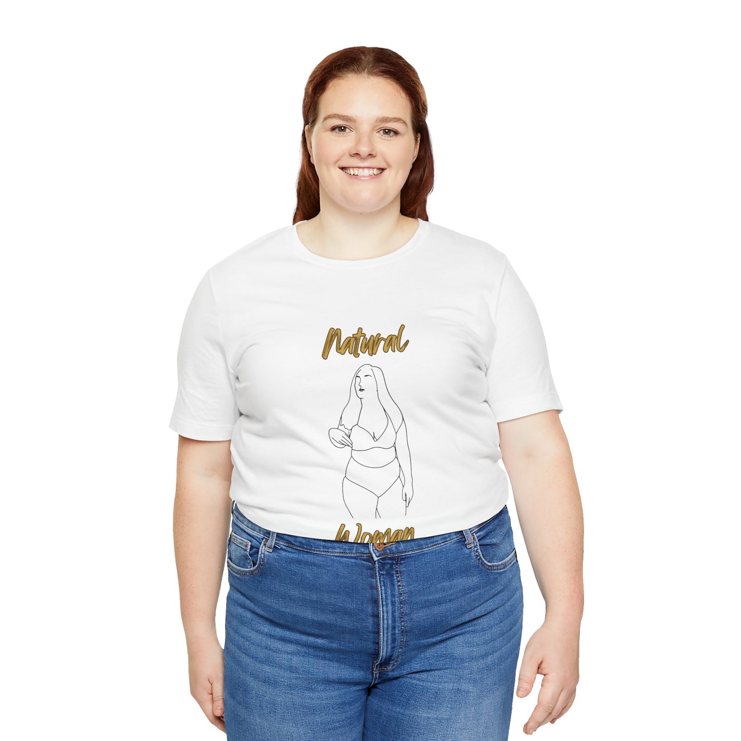 Natural Woman Full Beauty (BL) Short Sleeve T-Shirt