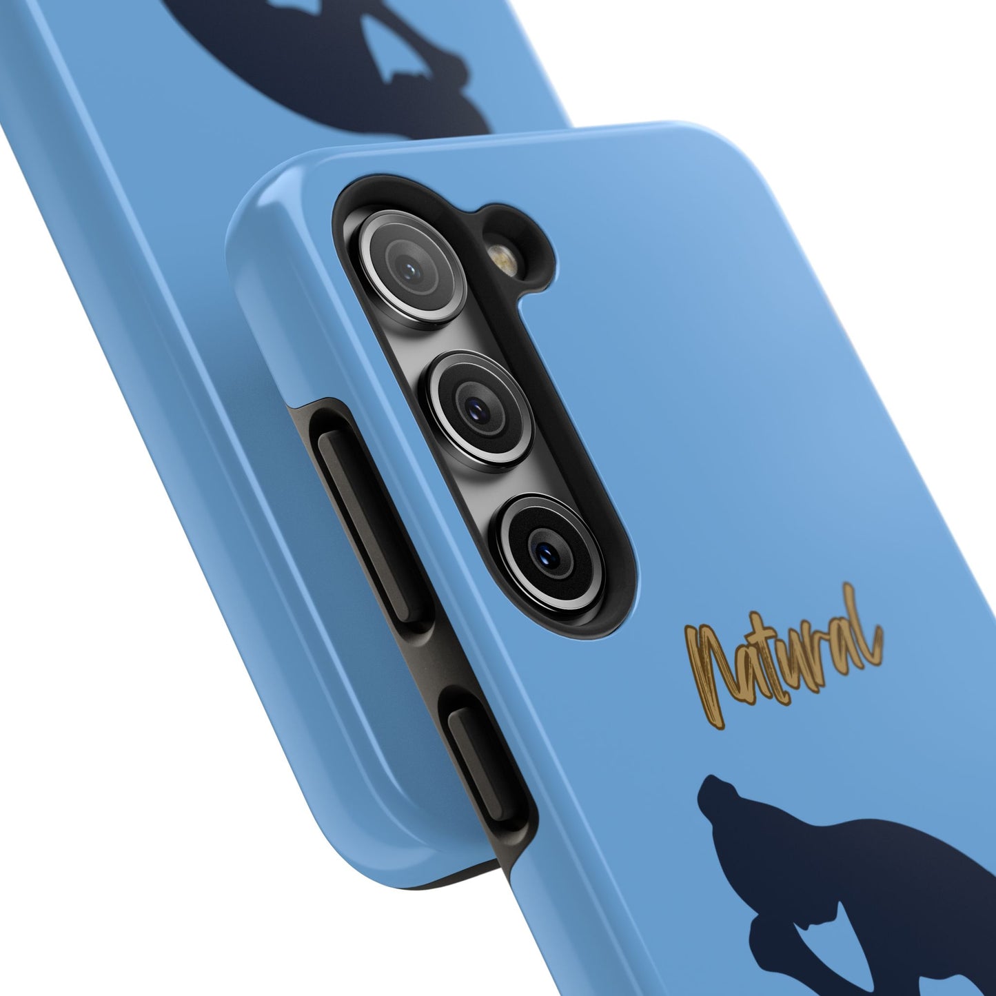 Natural Woman Pray (BL)Tough Phone Cases LIGHT BLUE