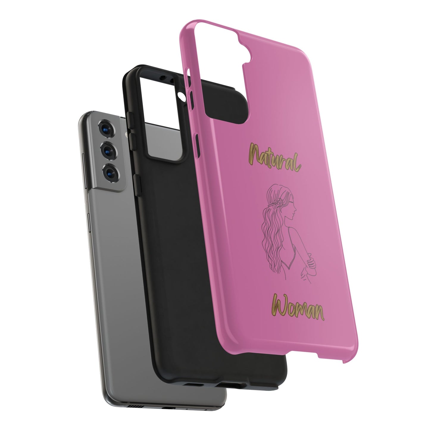 Natural Woman Young Woman (BL)Tough Phone Cases LIGHT PINK