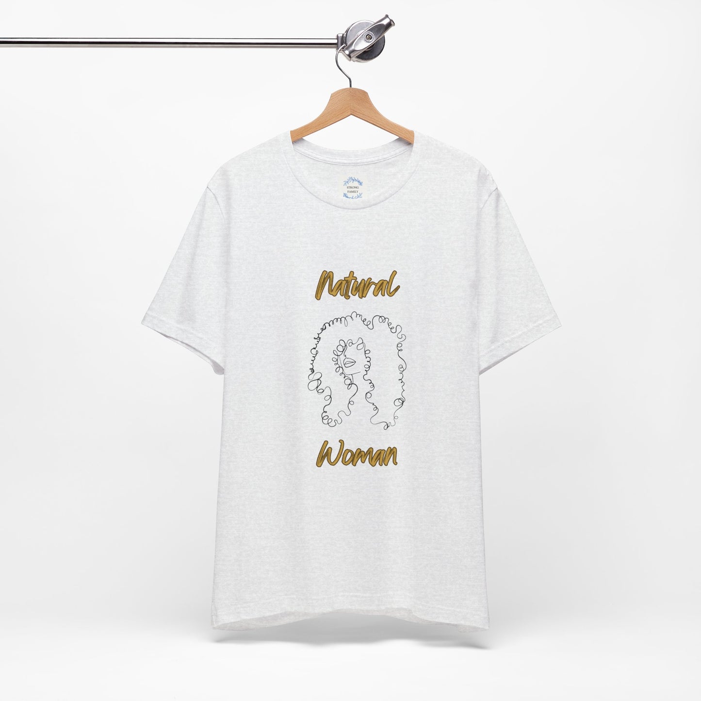 Natural Woman Spiral Flow (BL) Short Sleeve T-Shirt